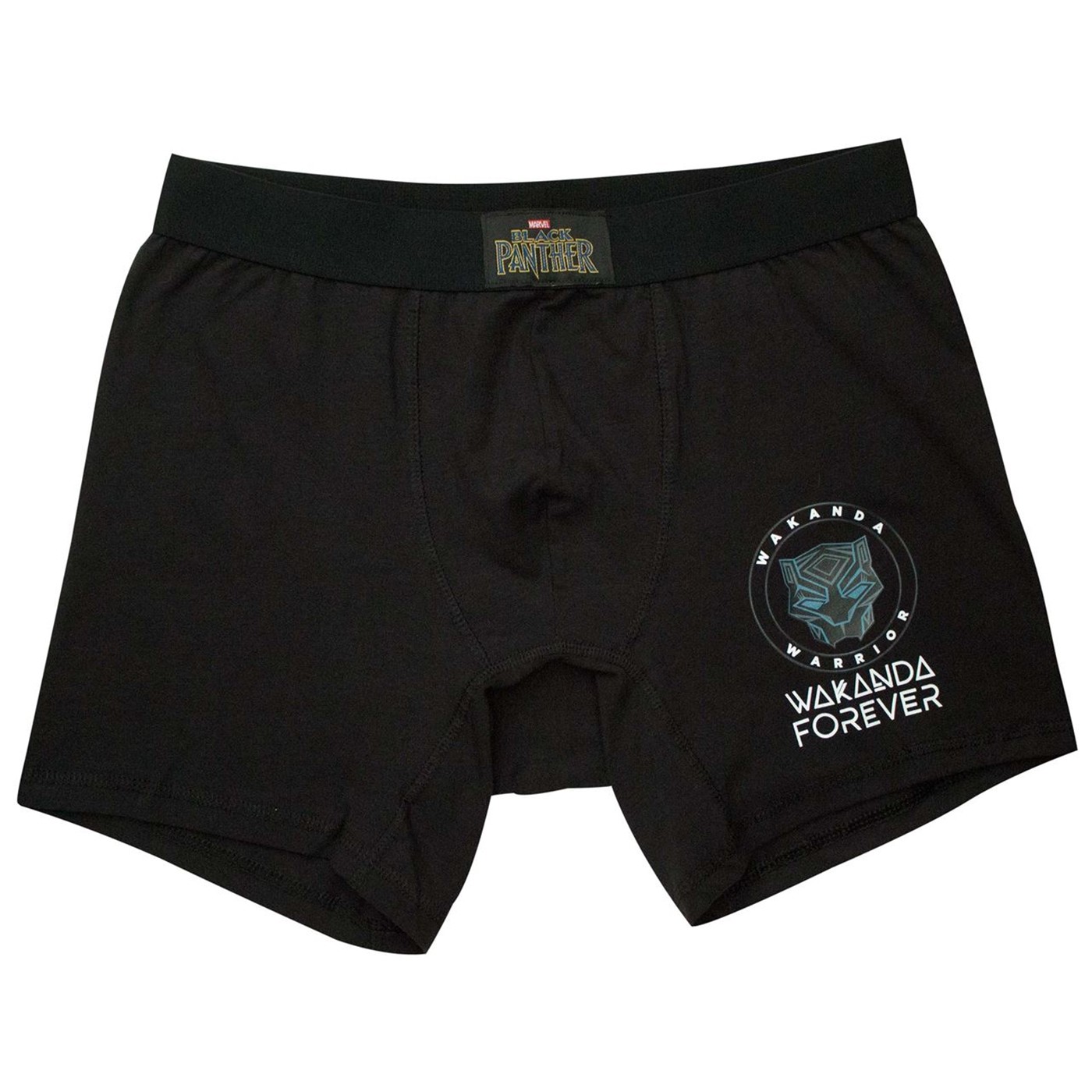 Black Panther Wakanka Forever Men's Underwear Boxer Briefs, Black