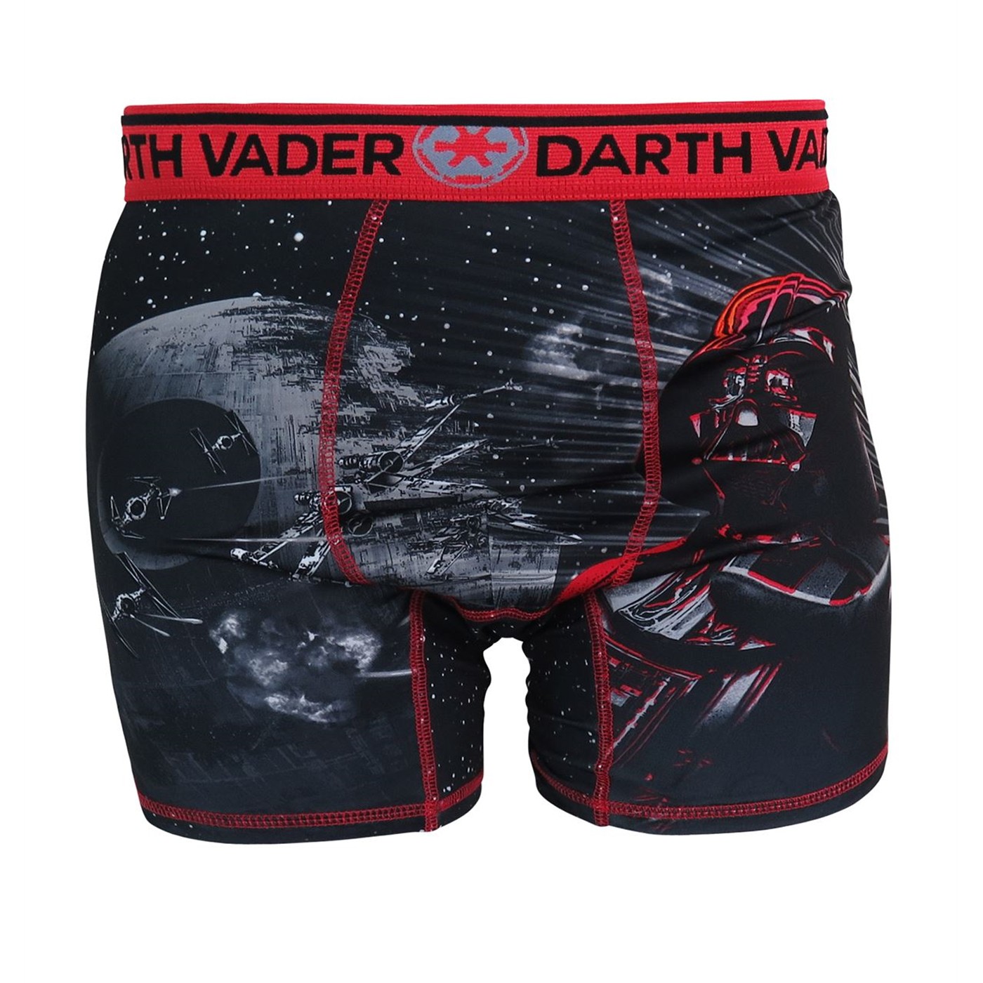 Star Wars Darth Vader Sublimated Boxer Brief, Black