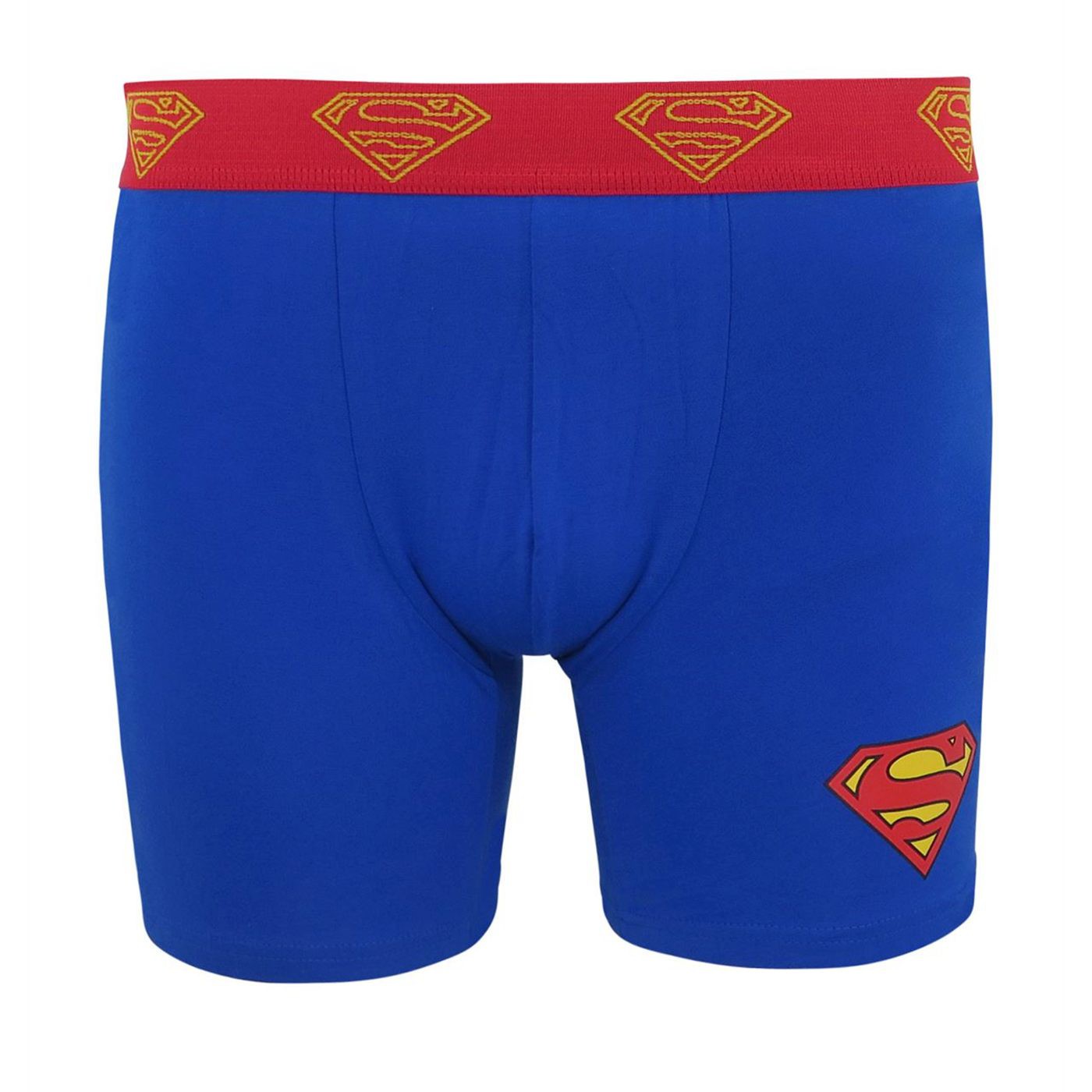 Superman Symbol Men's Underwear Fashion Boxer Briefs, Blue