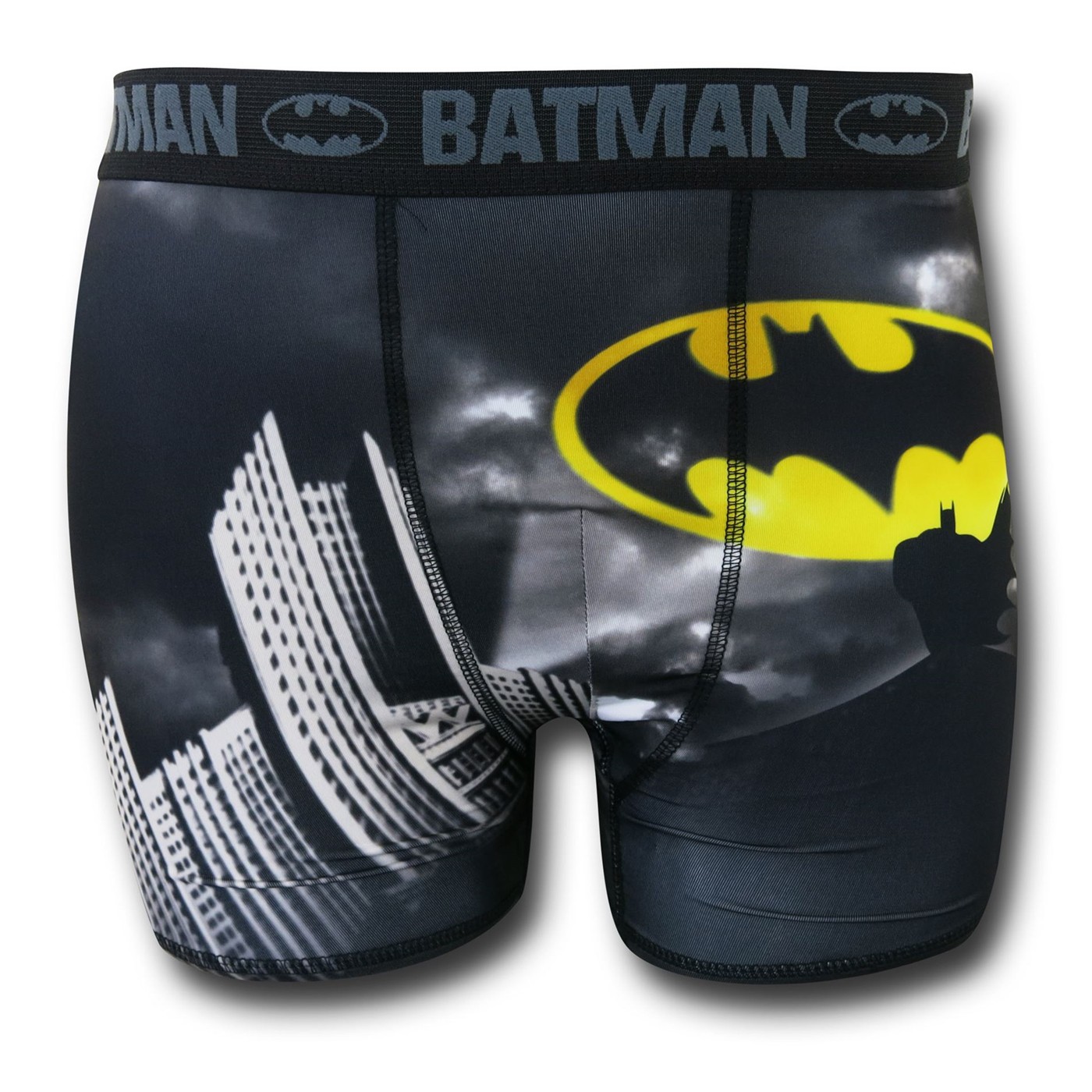 Batman Bat-Signal Cityscape Boxer Briefs