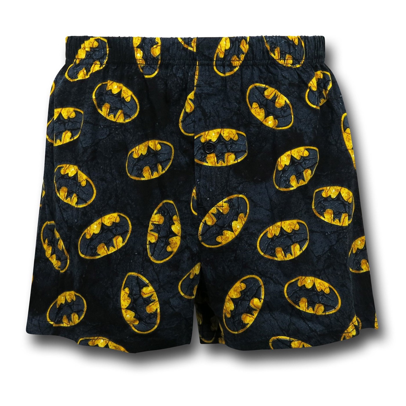 Batman Symbol Swarm Men's Boxer Shorts, Black