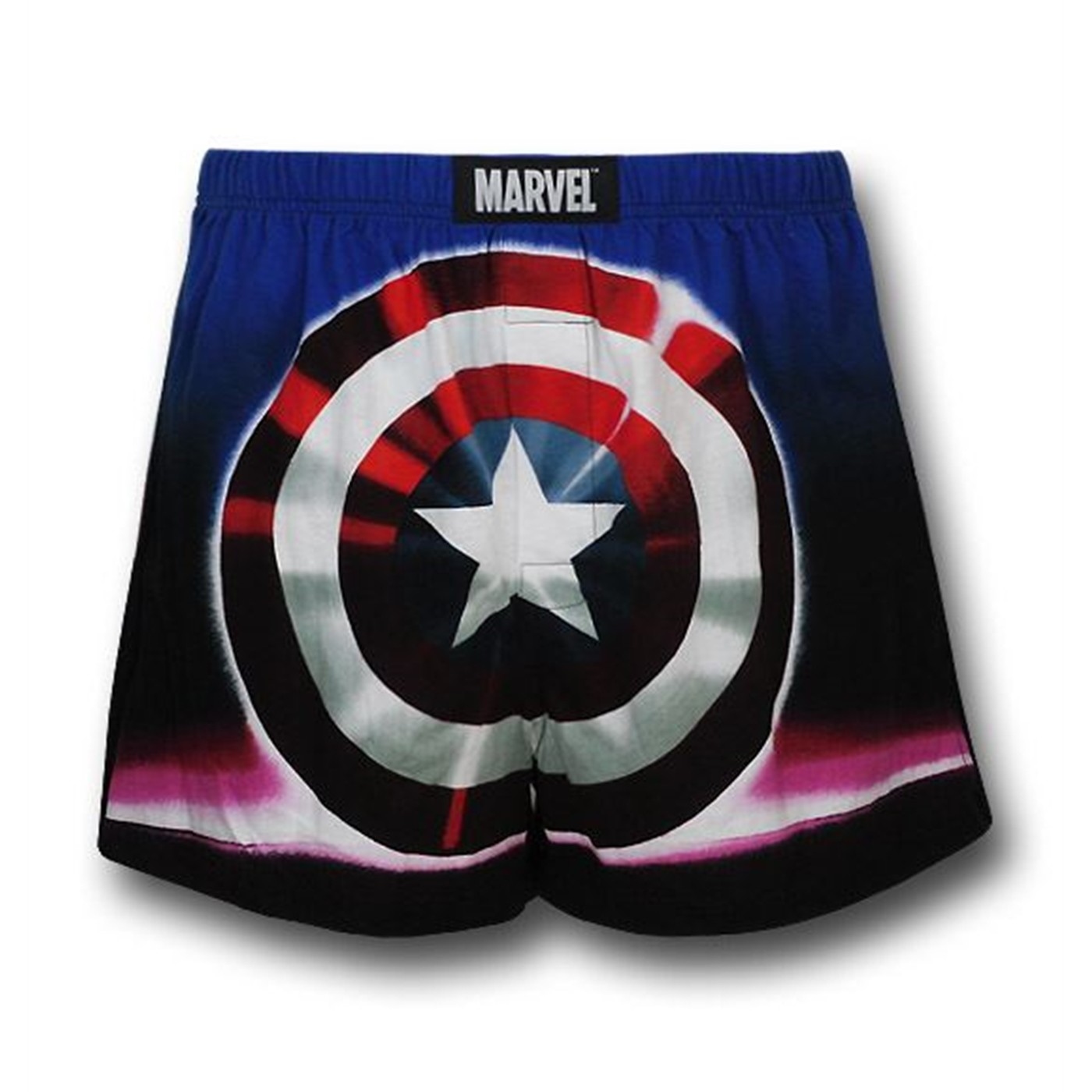 Captain America Movie Shield Boxers, Blue