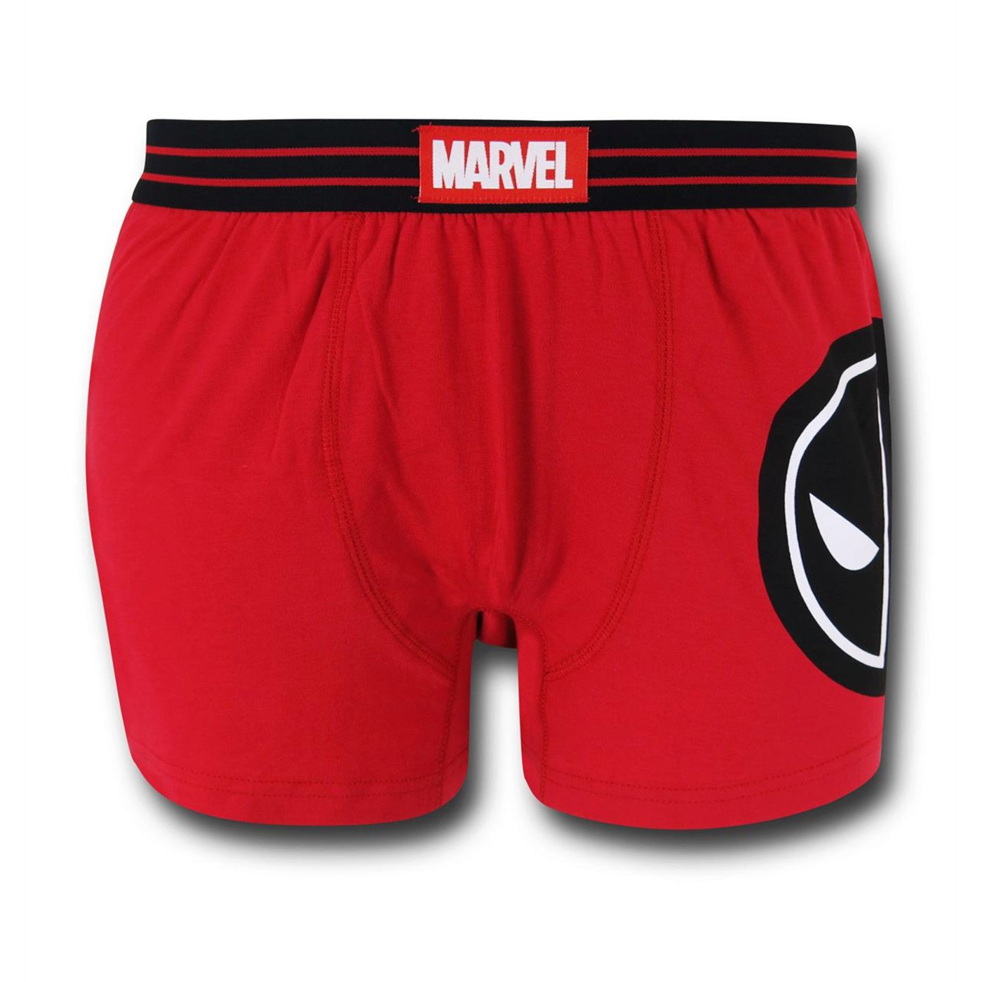 Deadpool Face Men's Boxer Briefs, Red