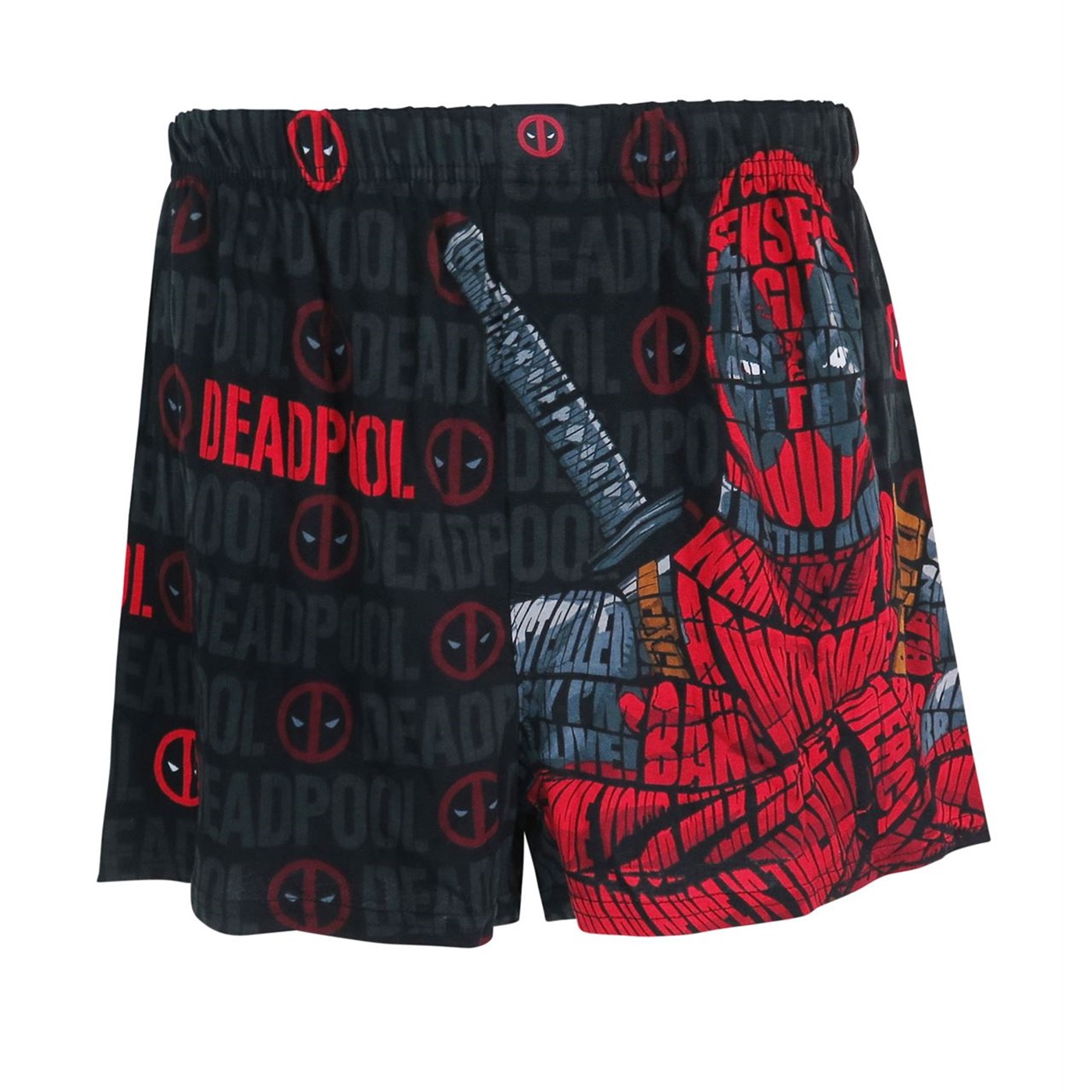 Deadpool Pose Boxer, Red