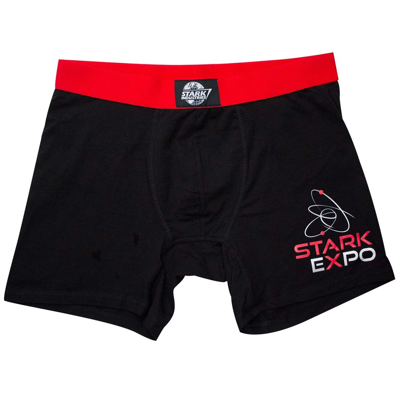 Iron Man Stark Expo Men's Underwear Boxer Briefs, Black