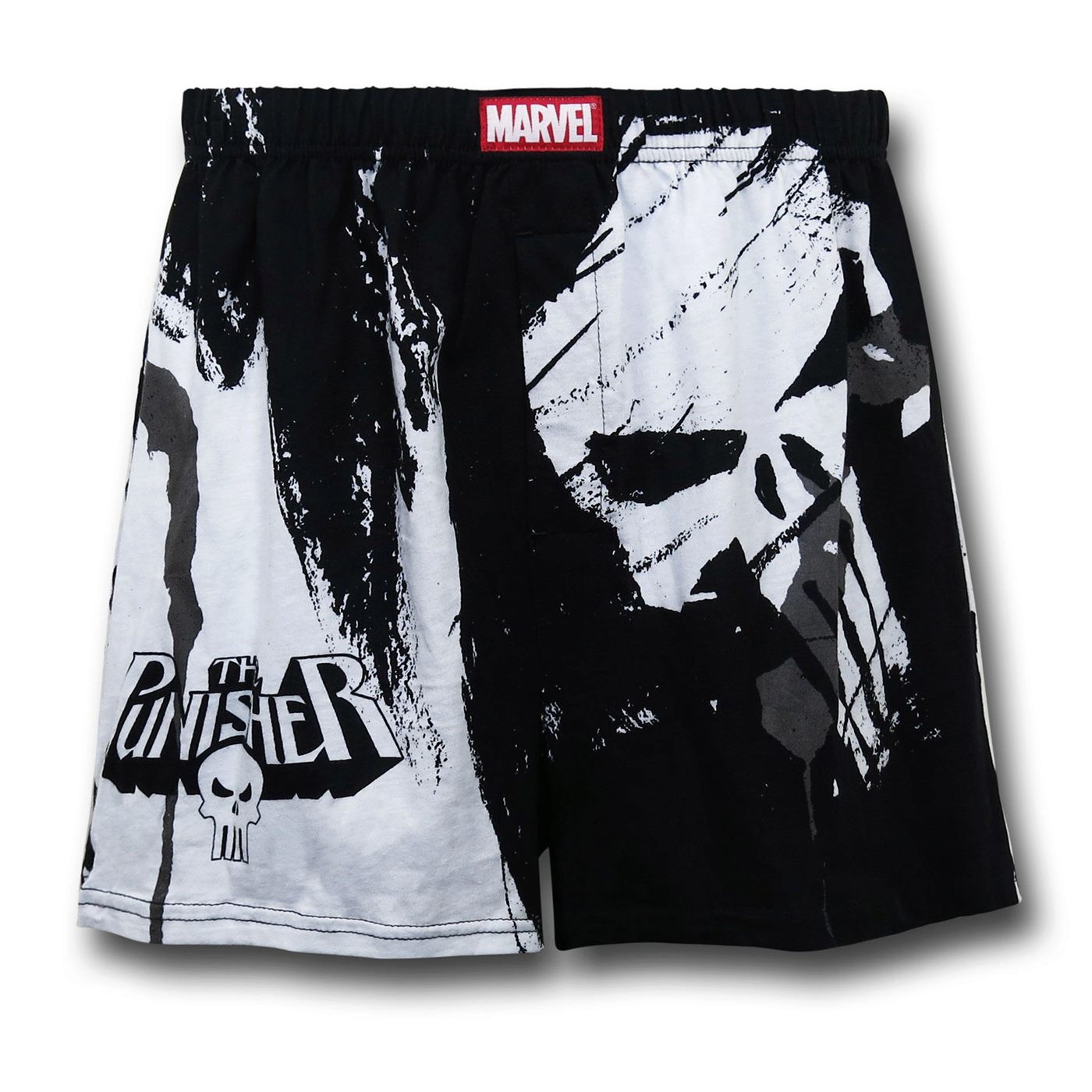 Punisher Shadow Pitch Boxer Shorts, Black