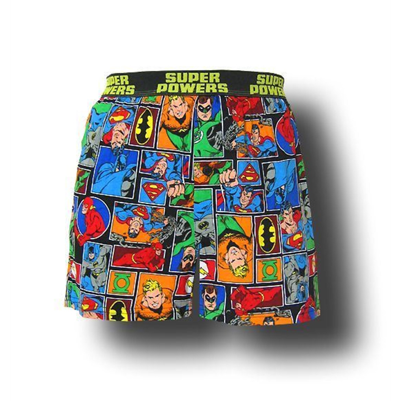 DC Superpowers Mens Boxer Shorts