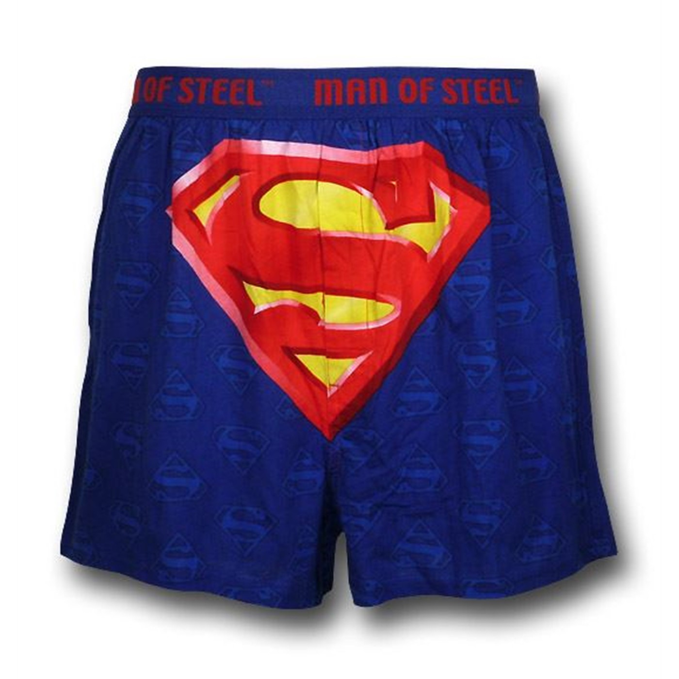 Superman BIG Symbol Blue Boxers, Blue