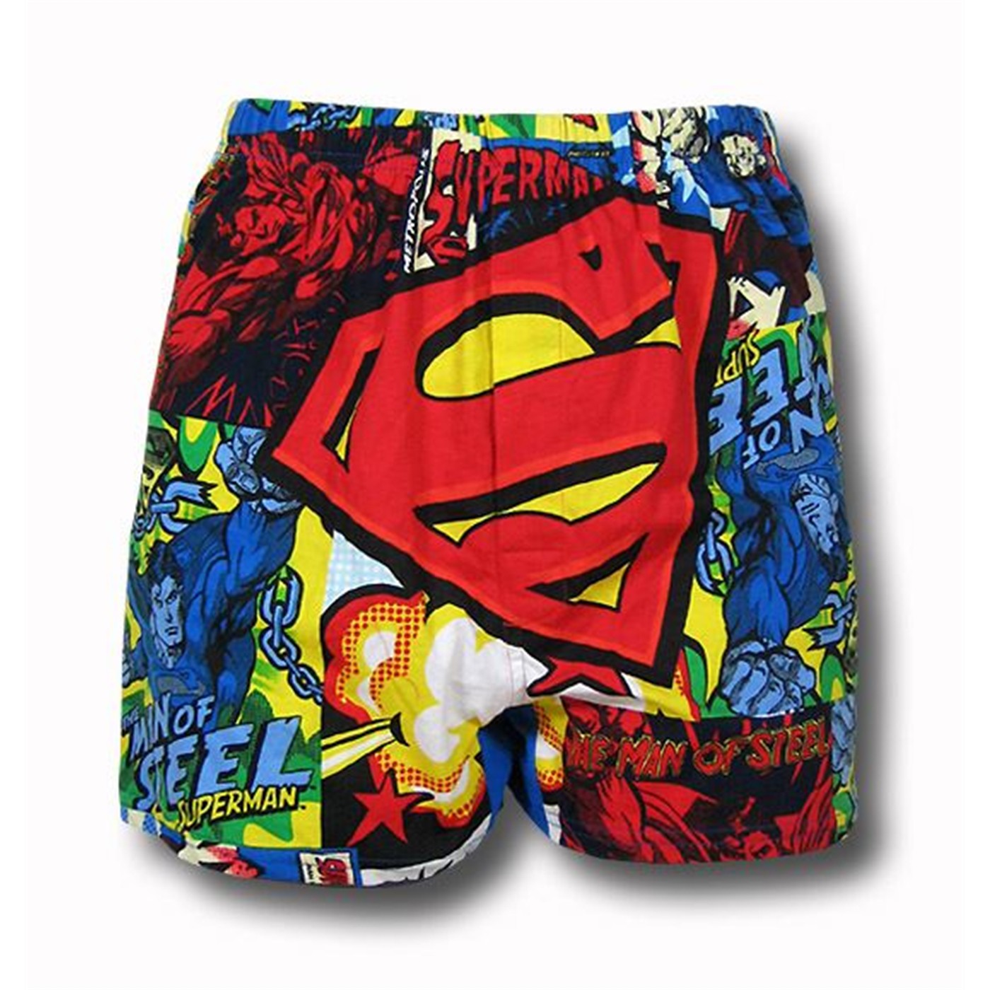 Superman Comic Explosion Boxers