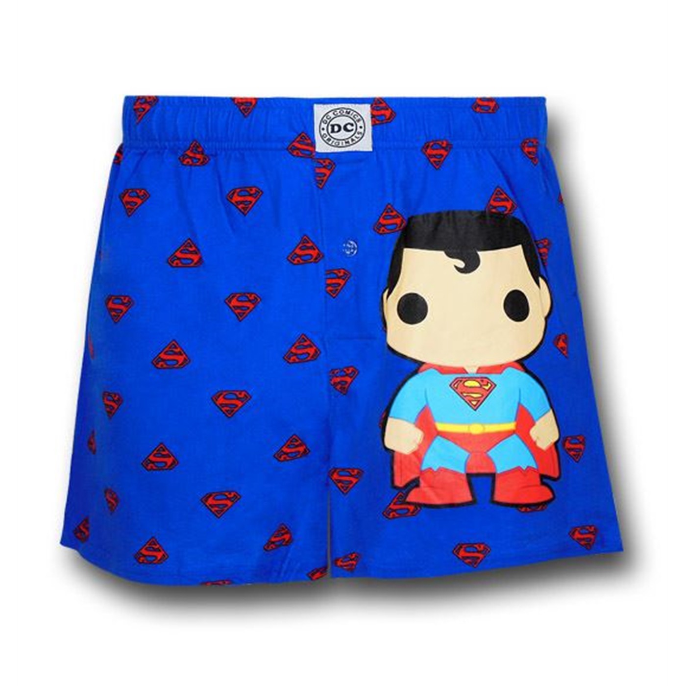 Superman Funko Blue Boxers, Blue