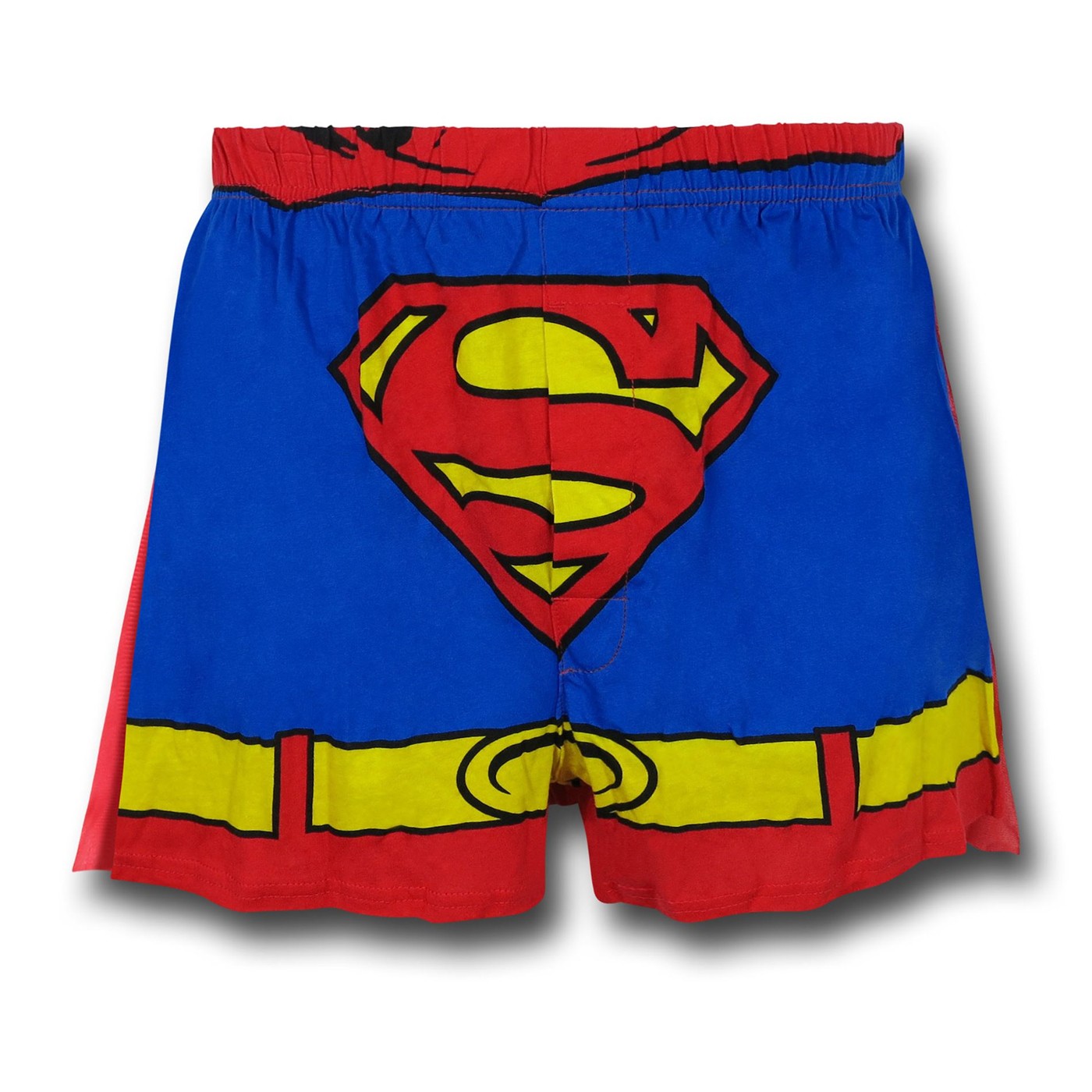Superman Caped Costume Boxer Shorts, Blue