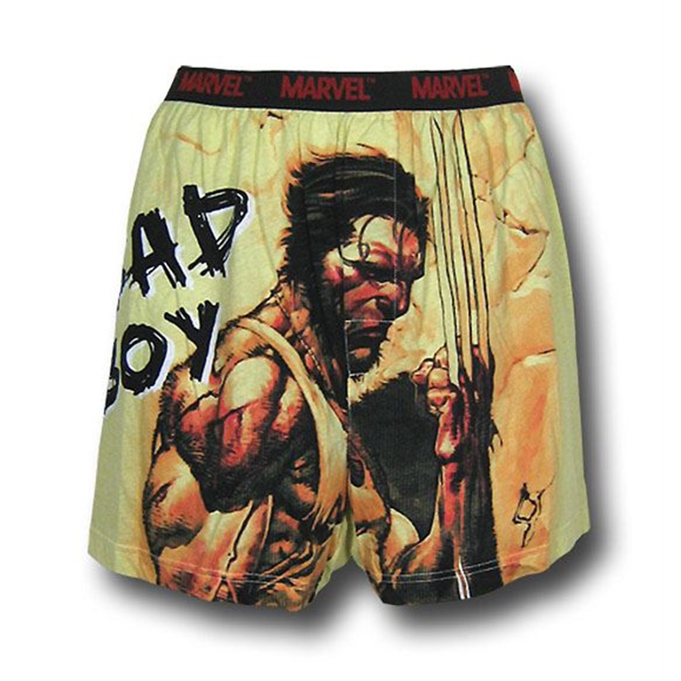 Wolverine Bad Boy Boxer Shorts, Yellow