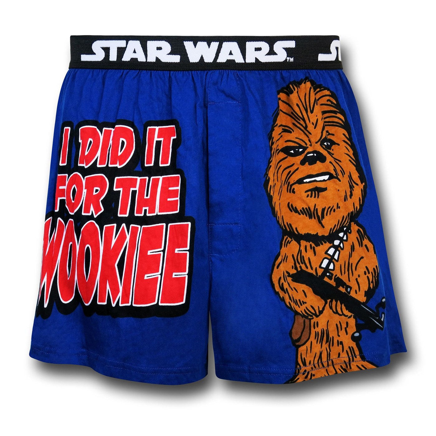 Star Wars For the Wookiee Knit Boxers, Blue