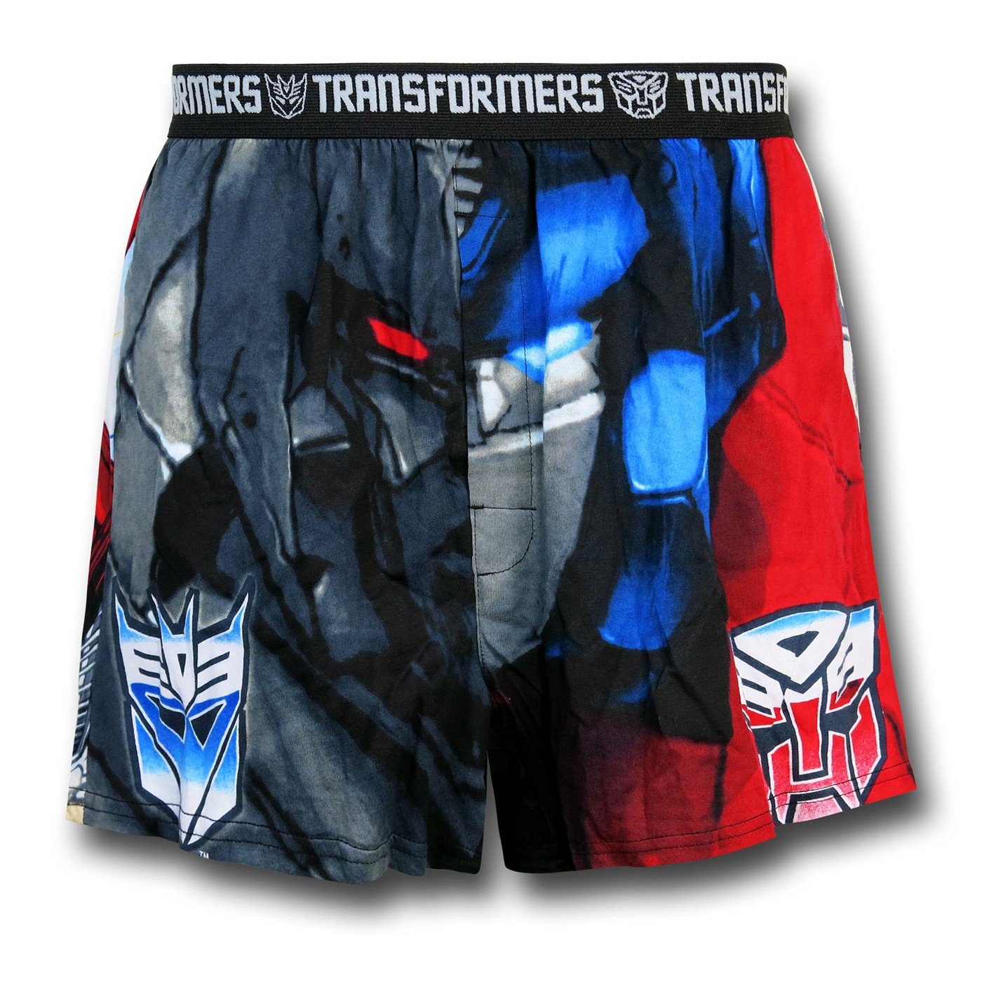 Transformers Dueling Leaders Knit Boxers, Red