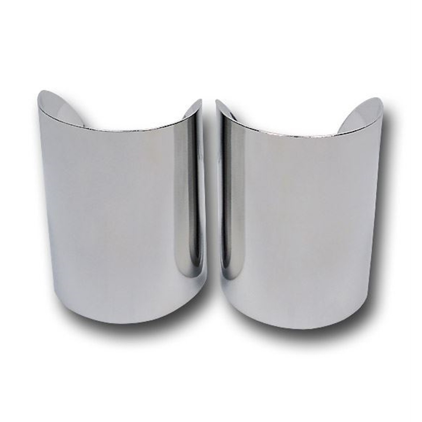 Amazon Silver Bracers Set