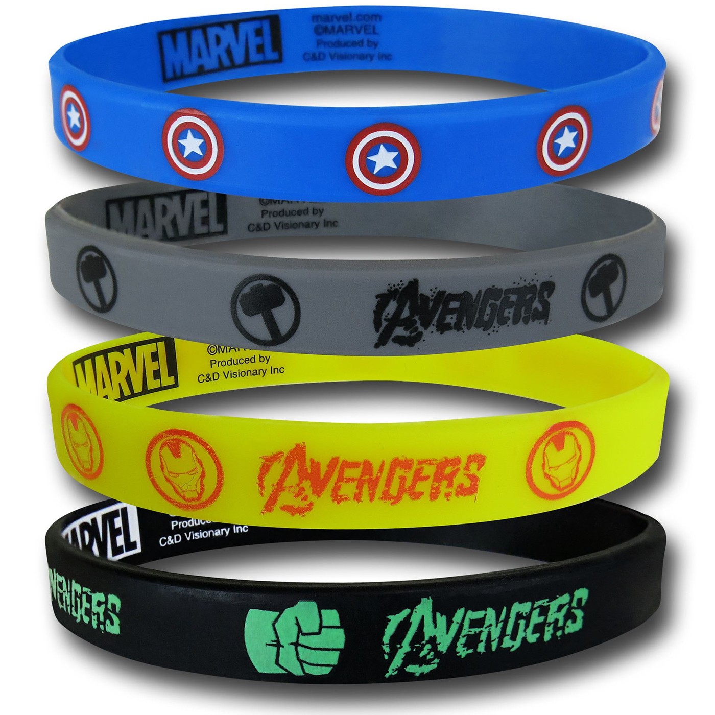 Avengers Assemble Wristband Set, Blue