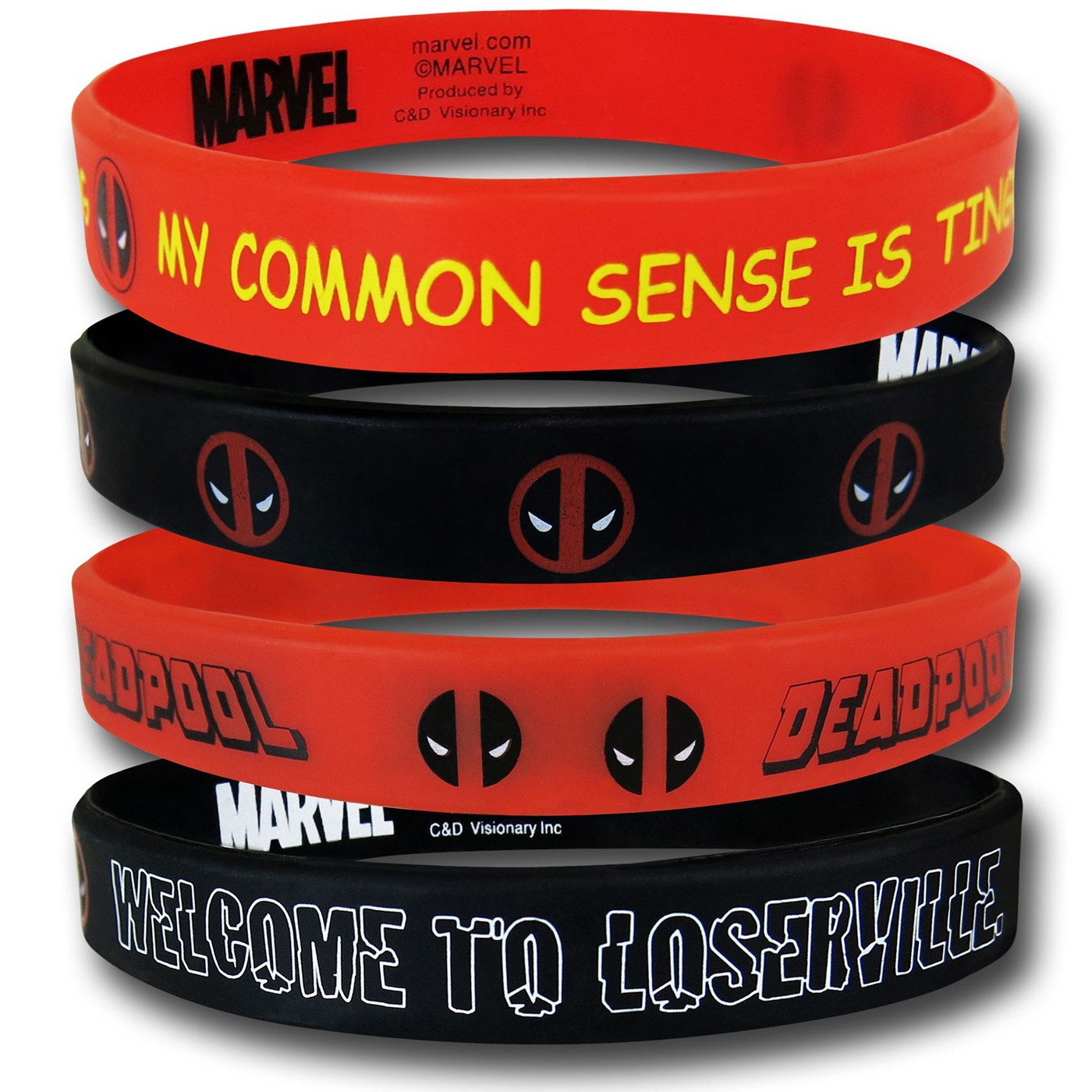 Deadpool Wristband Set