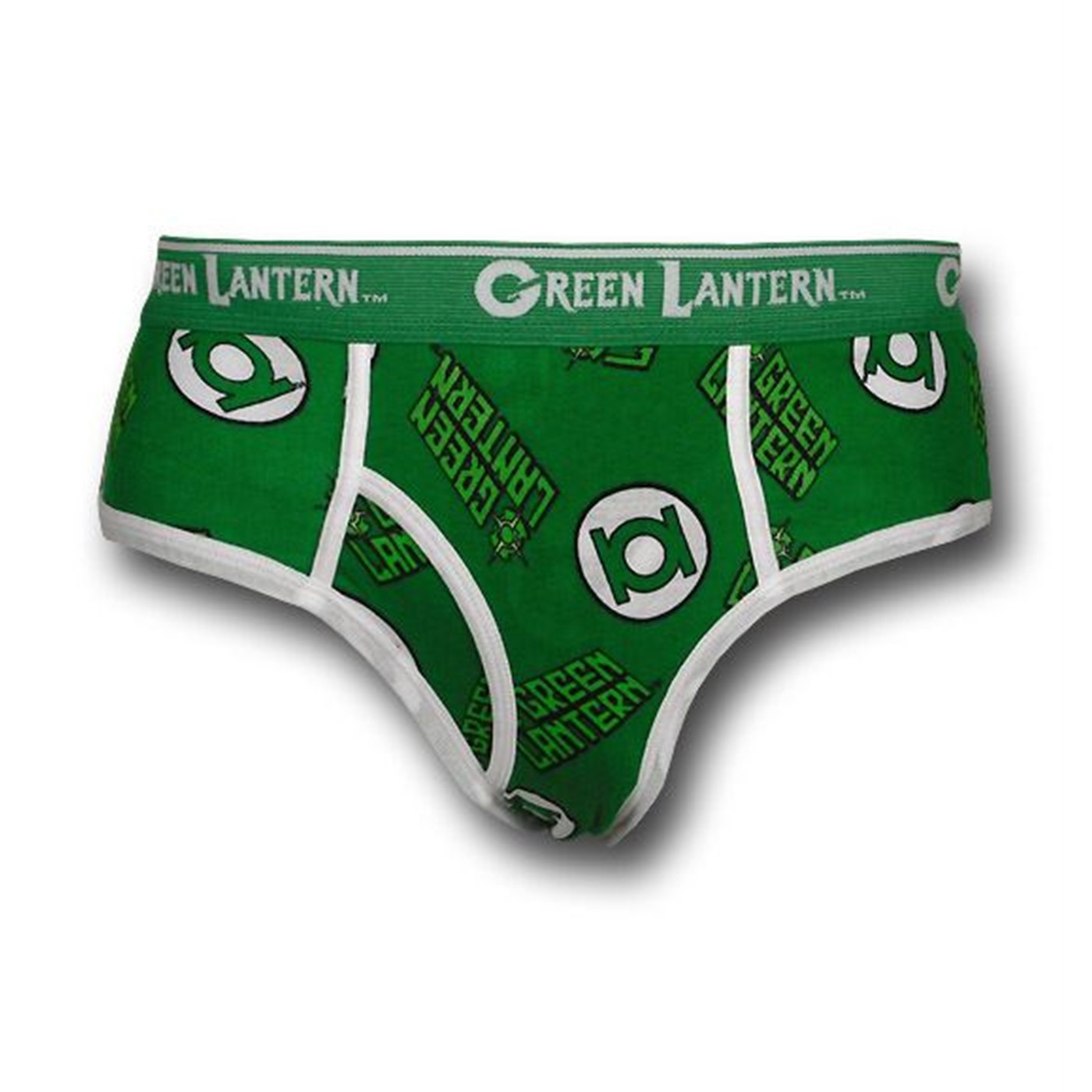 Green Lantern Collage Briefs, Green
