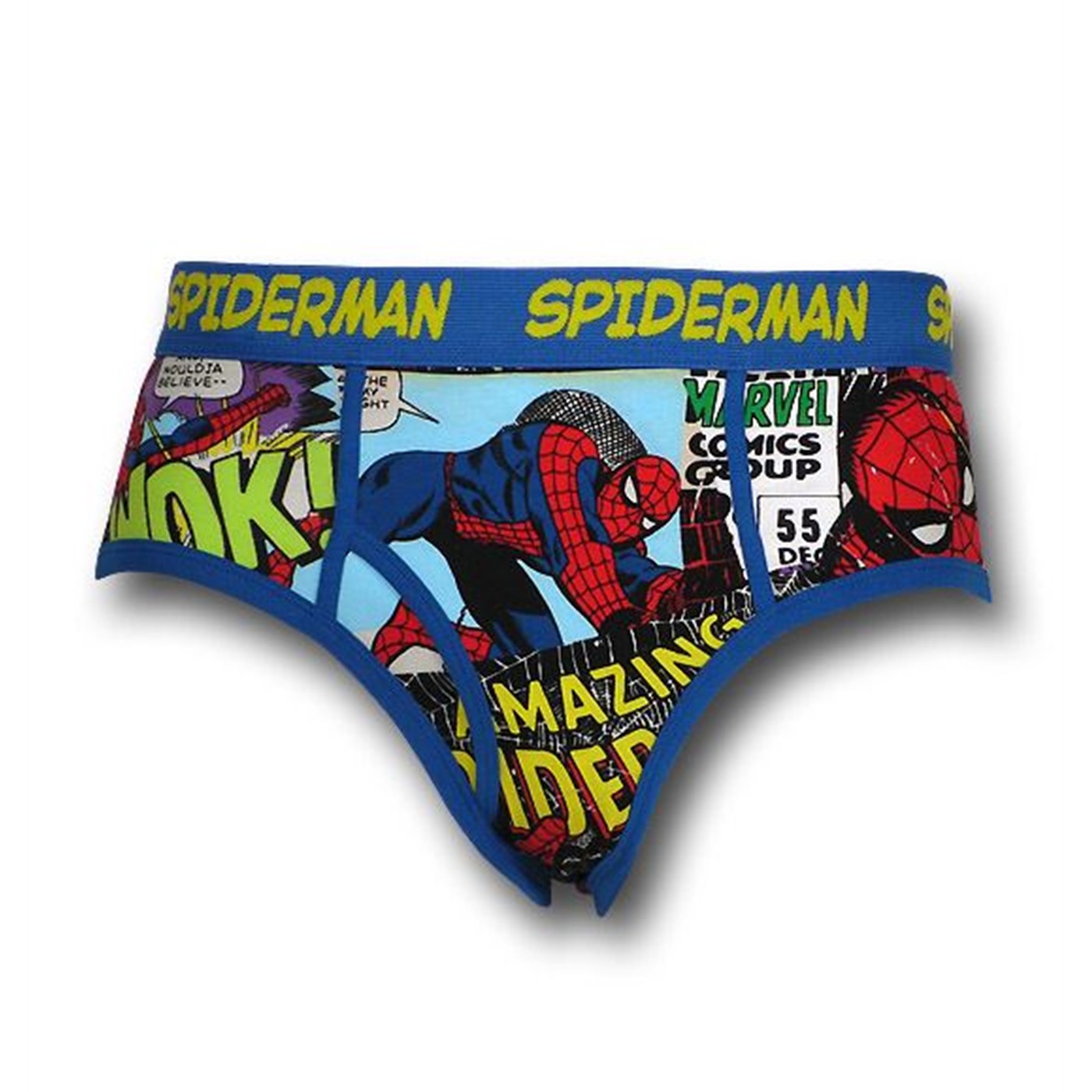 Spiderman Classic Comic Panel Briefs