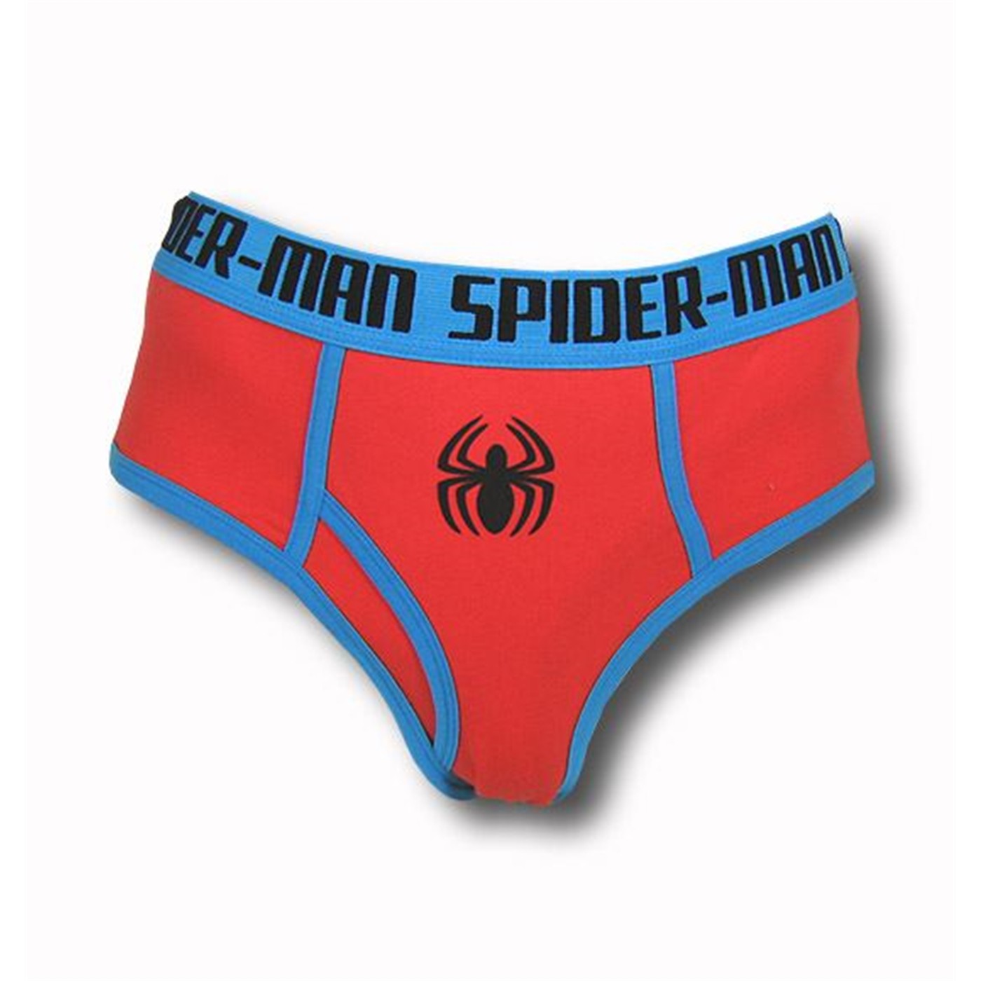 Spiderman Spider Symbol Briefs, Red