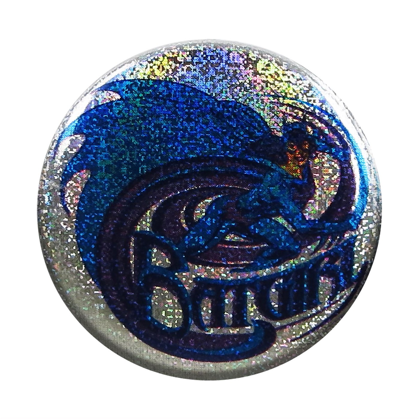 Batgirl Cape Swoosh Button