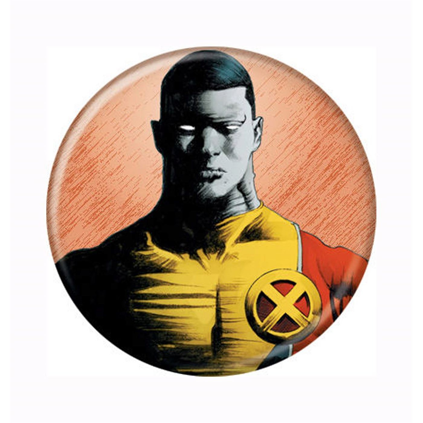 X-Men Colossus Button, Red