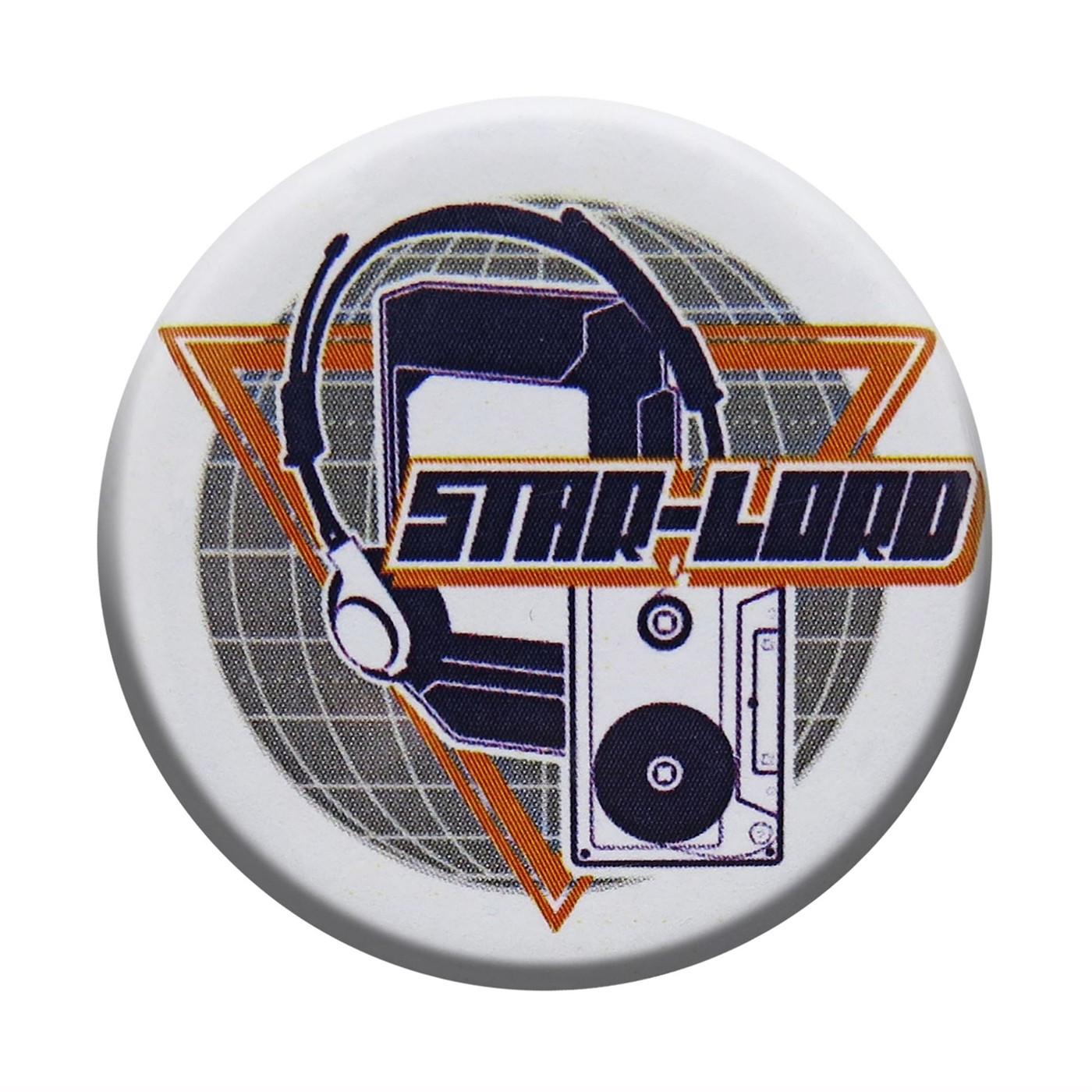 Guardians of the Galaxy Star-Lord Button, White