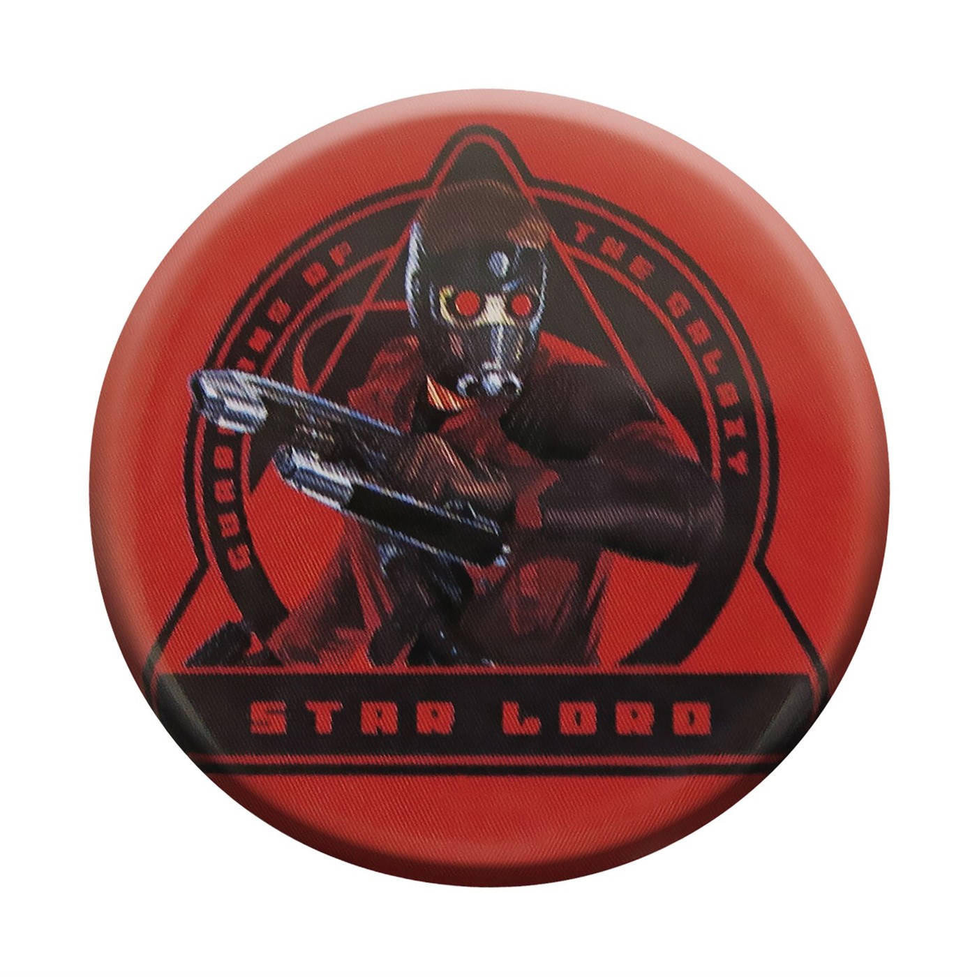 GOTG Star Lord Button, Red