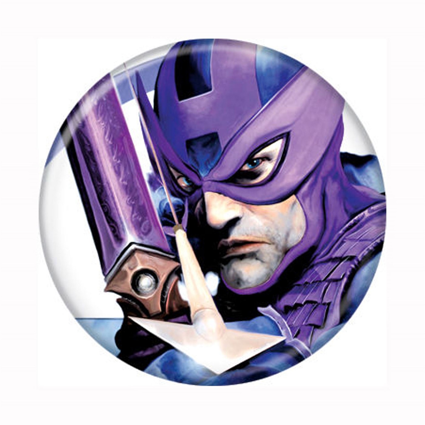 Hawkeye Arrow Button, Purple