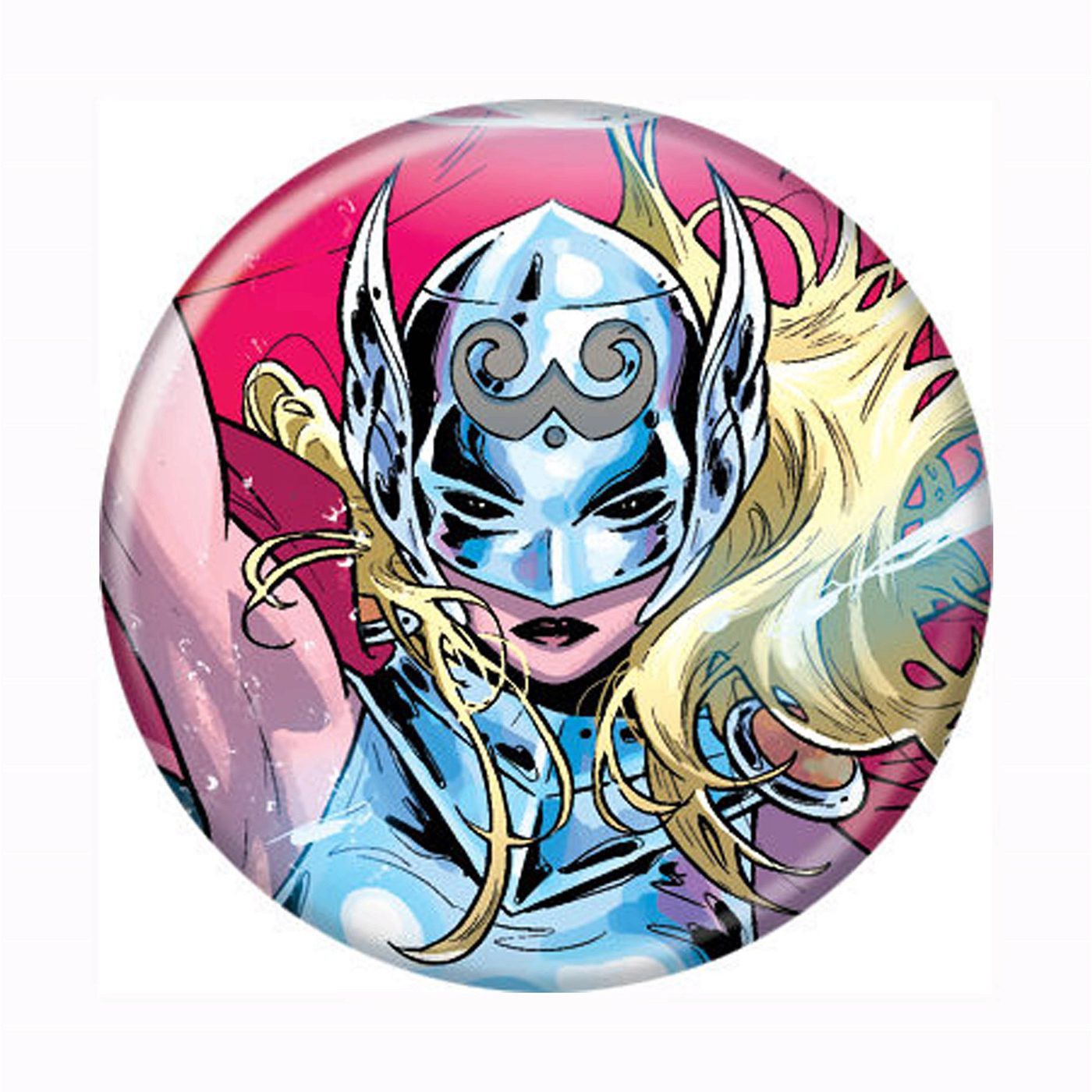 Lady Thor Button, Pink