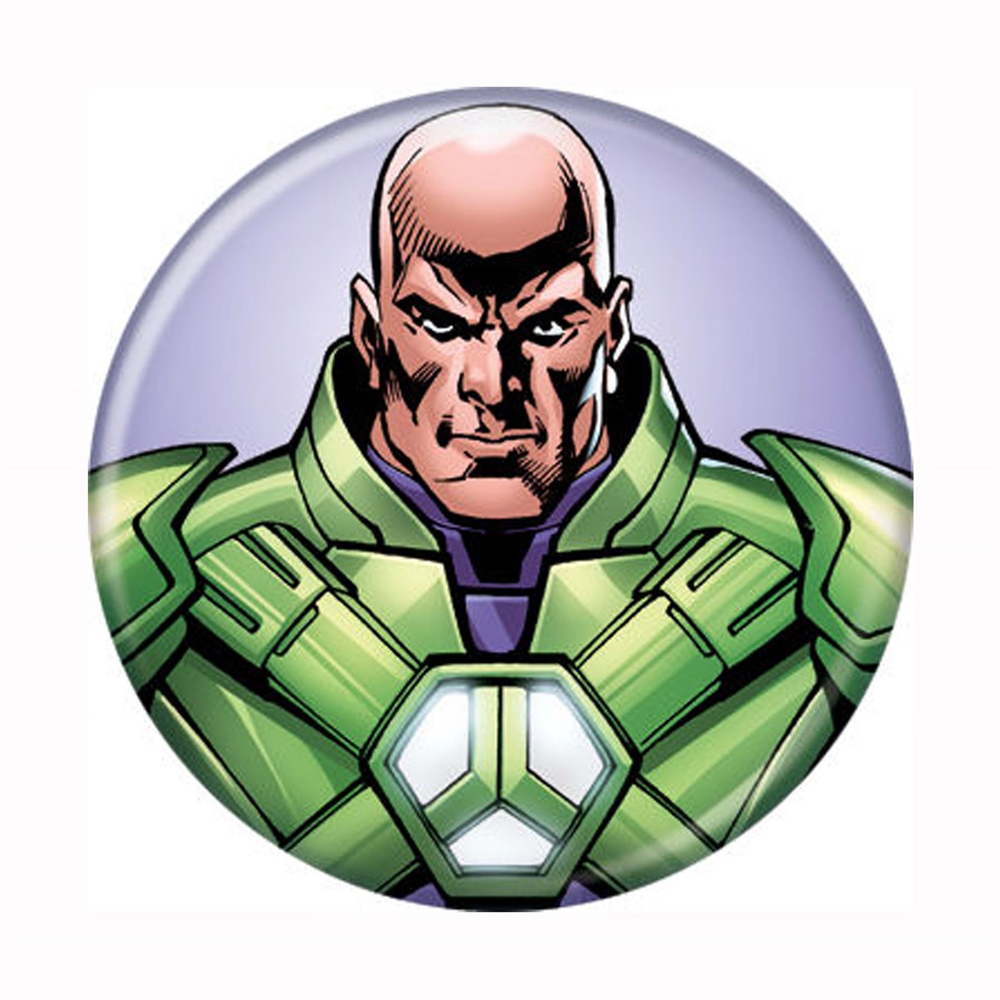 Lex Luthor New 52 Button, Green
