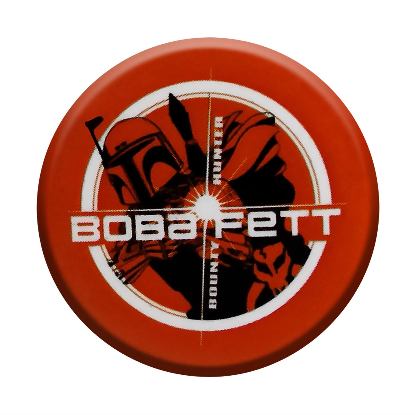 Star Wars Boba Fett Target Button, Orange