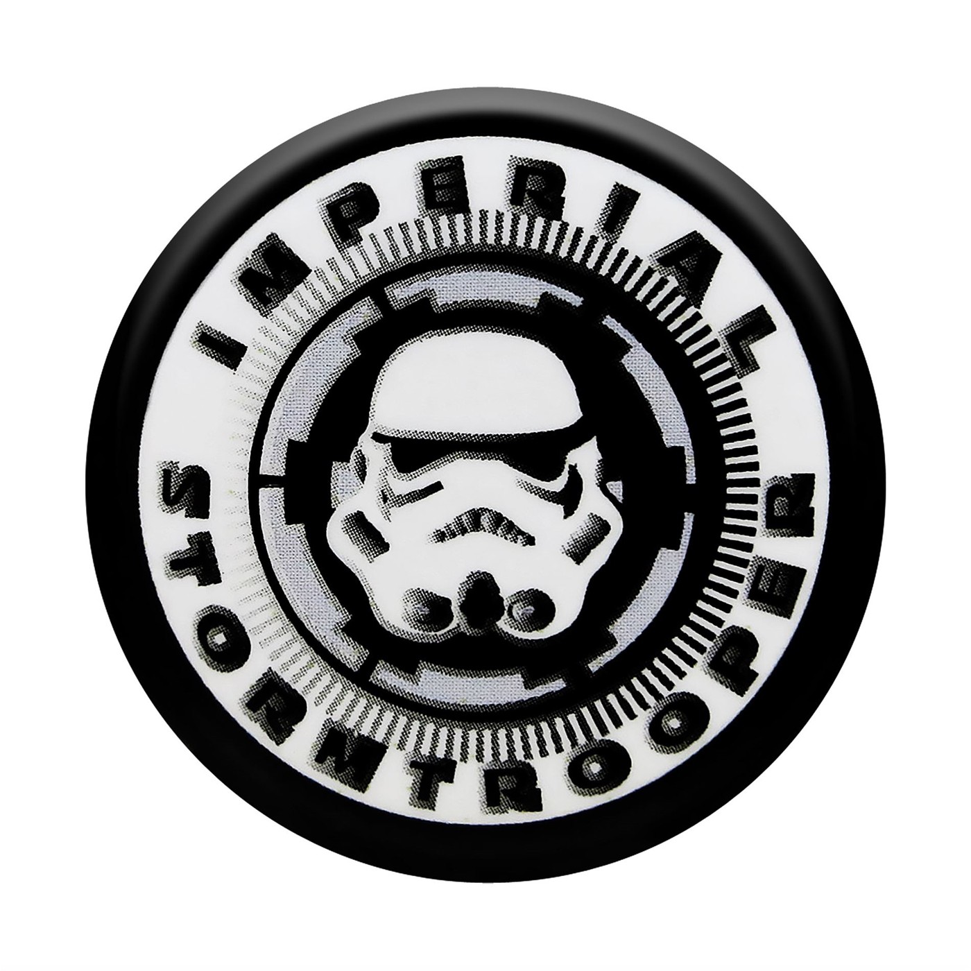 Star Wars Imperial Stormtrooper Button, White