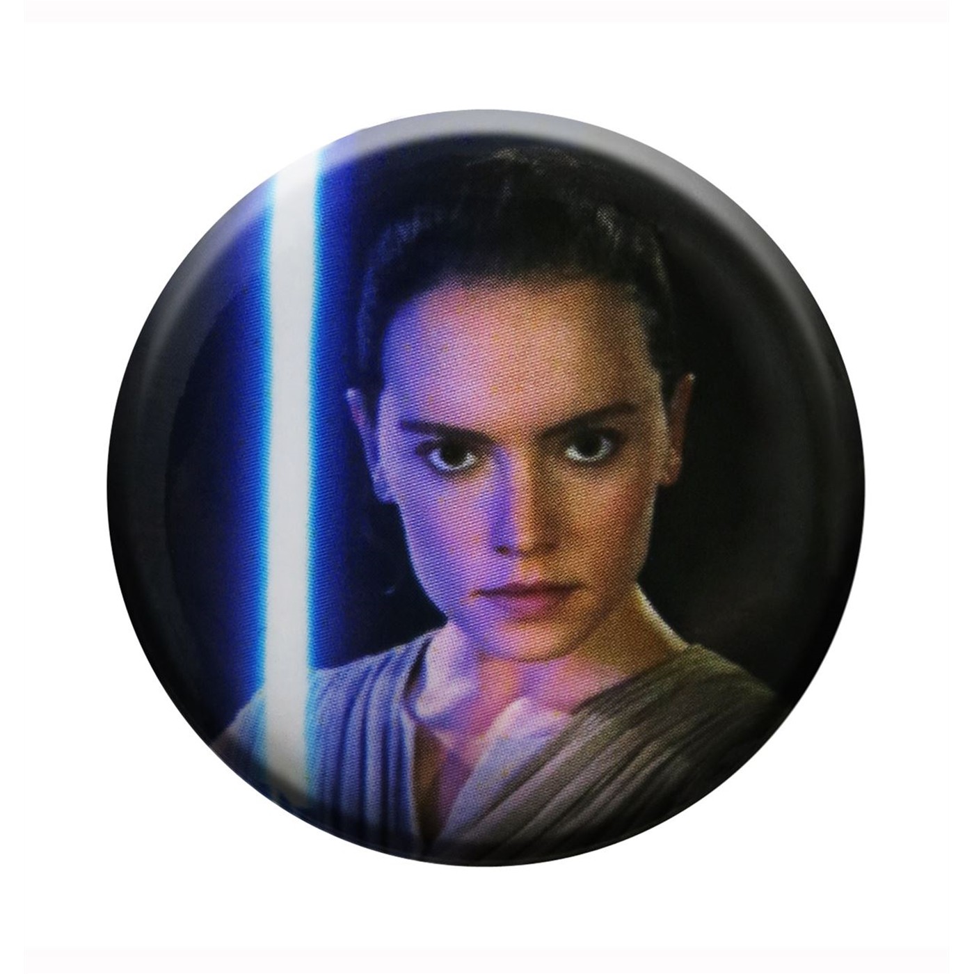 Star Wars Rey Lightsaber Button, Black