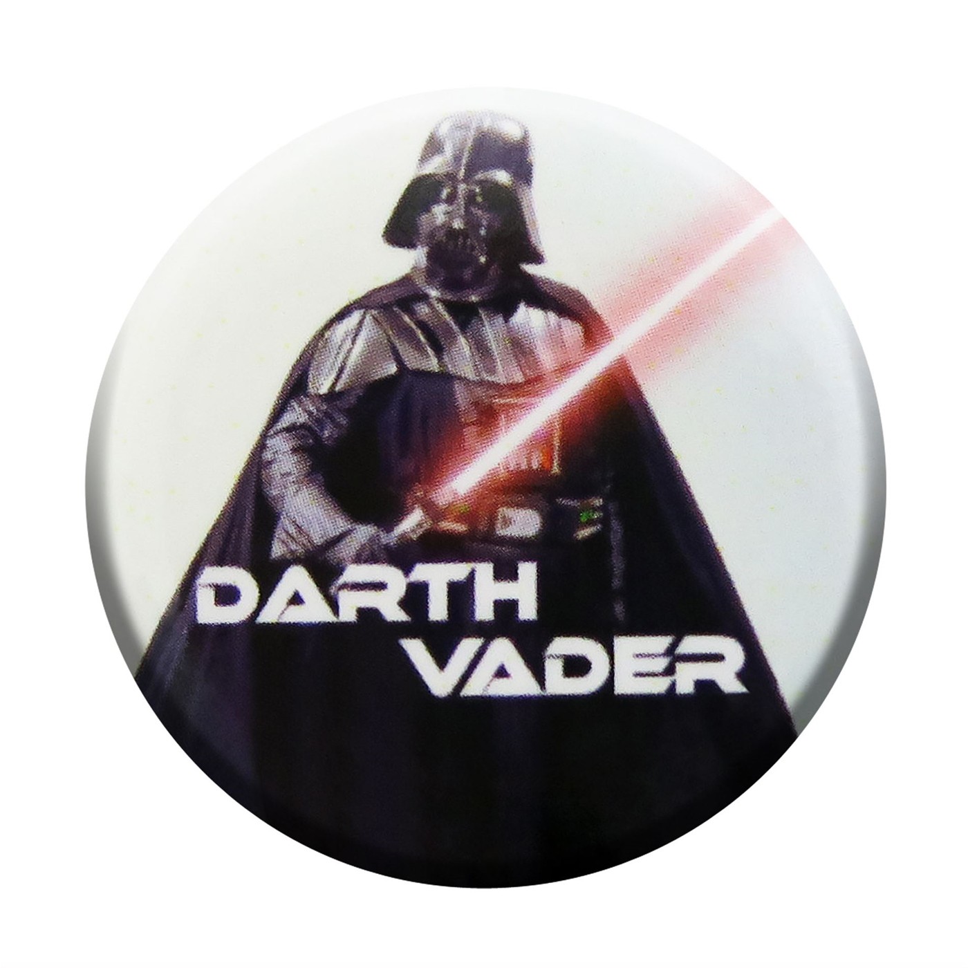 Star Wars Darth Vader Saber Button, White