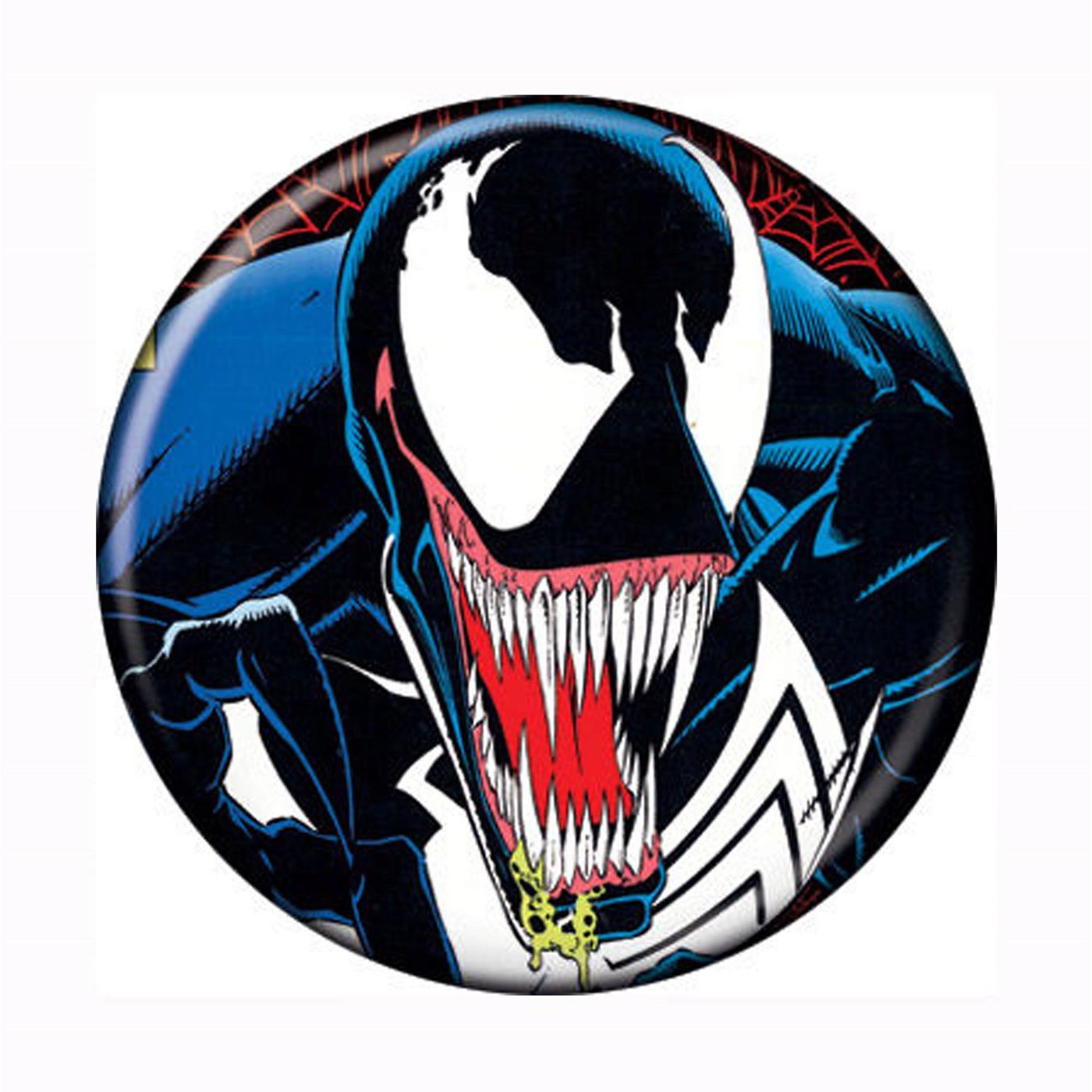 Venom Head Button, Black