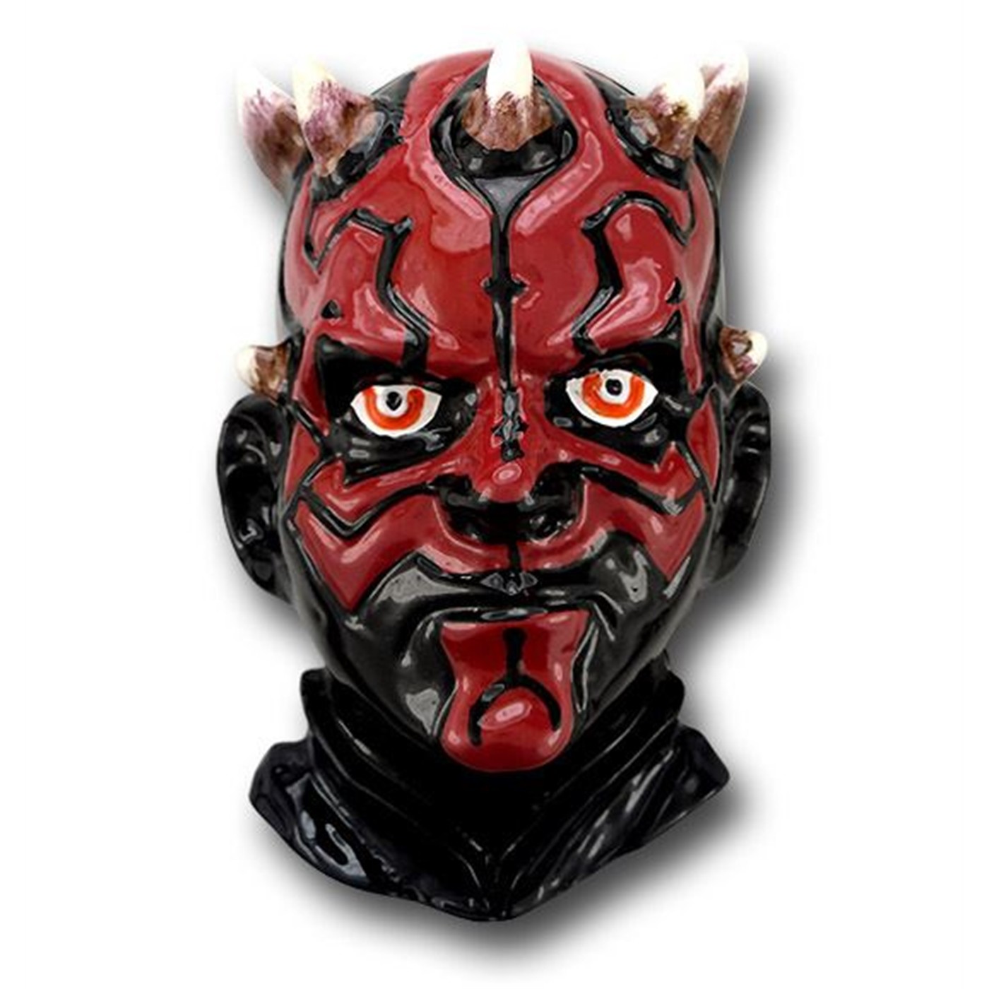 Darth Maul Enamel Coated Metal Belt Buckle, Red