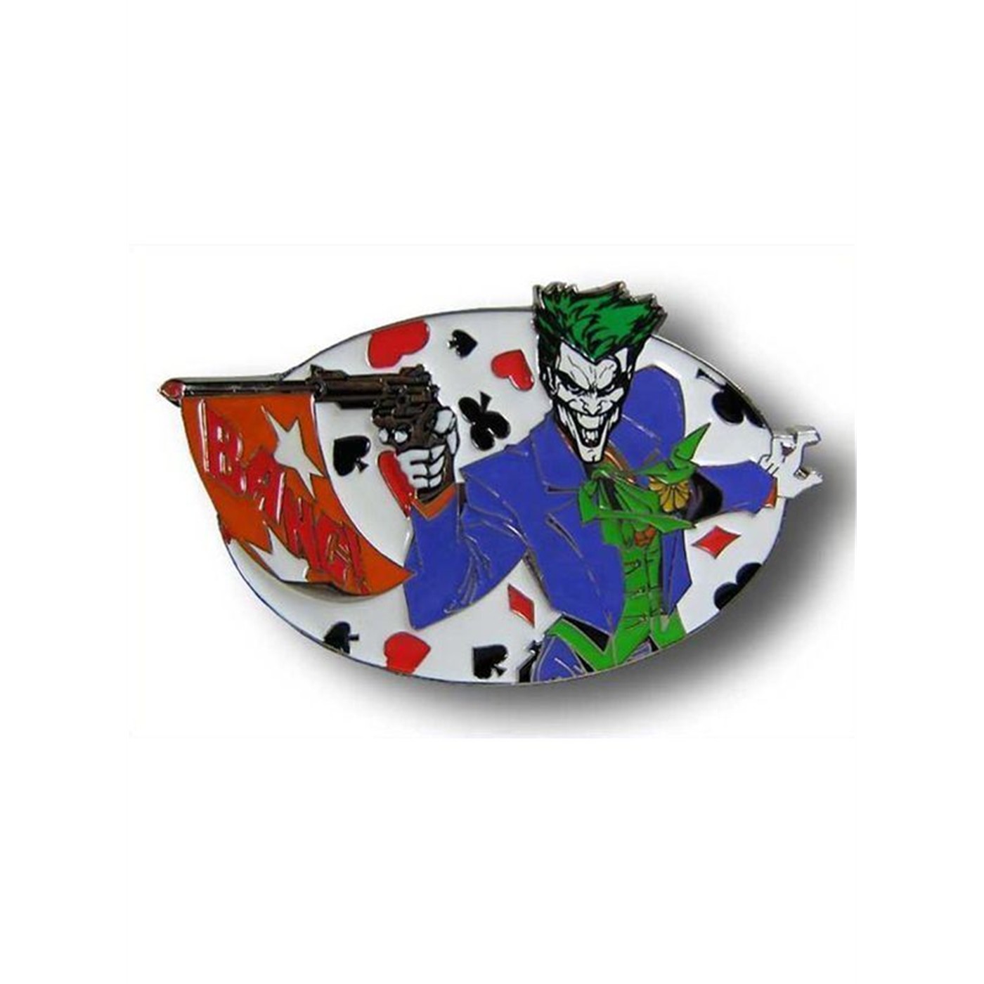 Joker Oval Belt Buckle