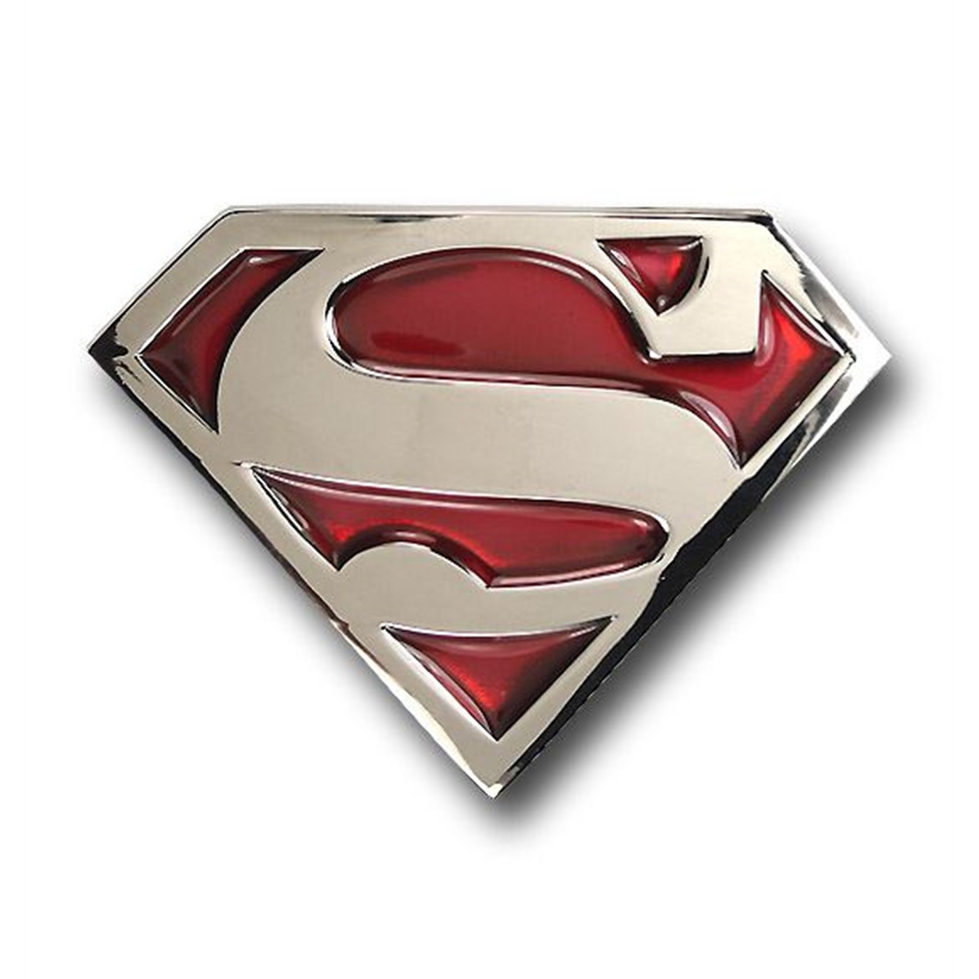 Superman Red Translucent Belt Buckle