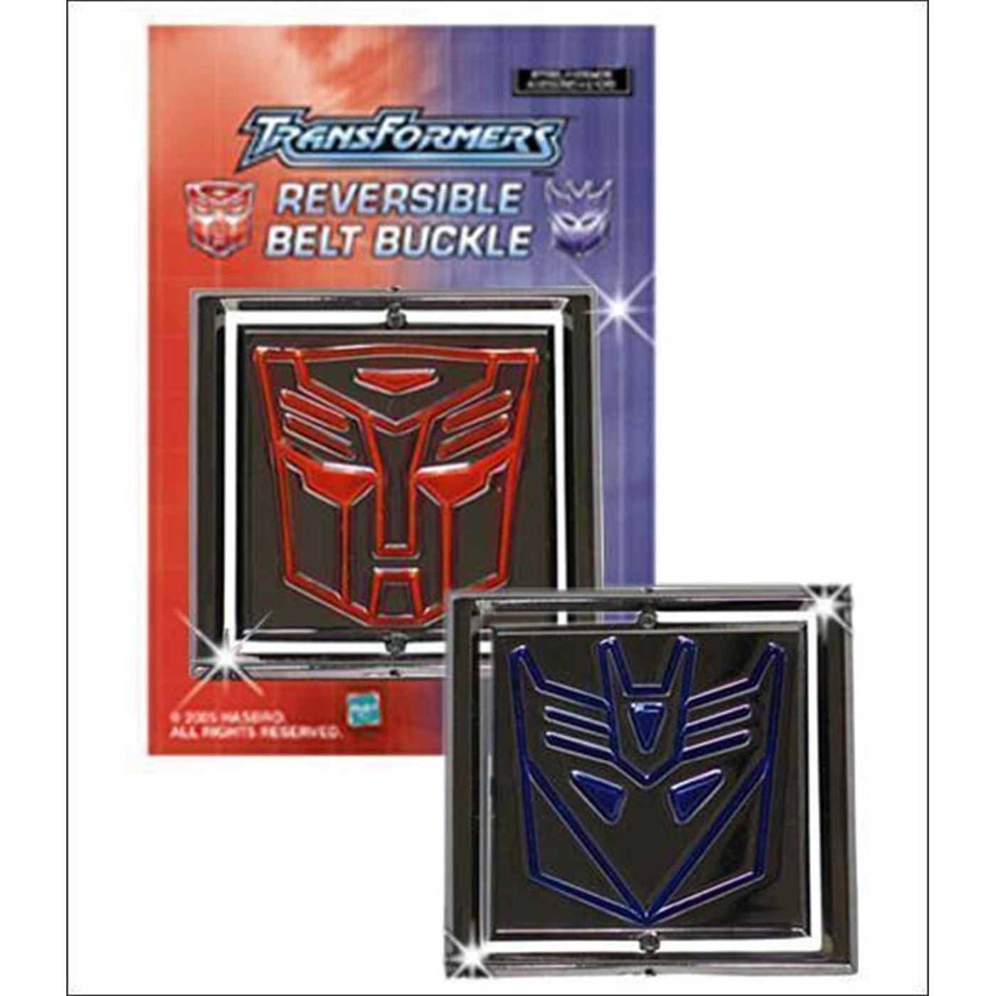 Transformers Belt Buckle Reversible