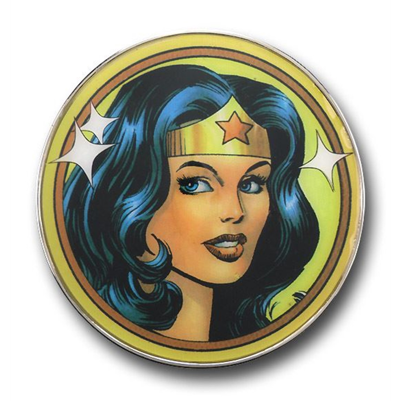 Wonder Woman Visage Princess Belt Buckle