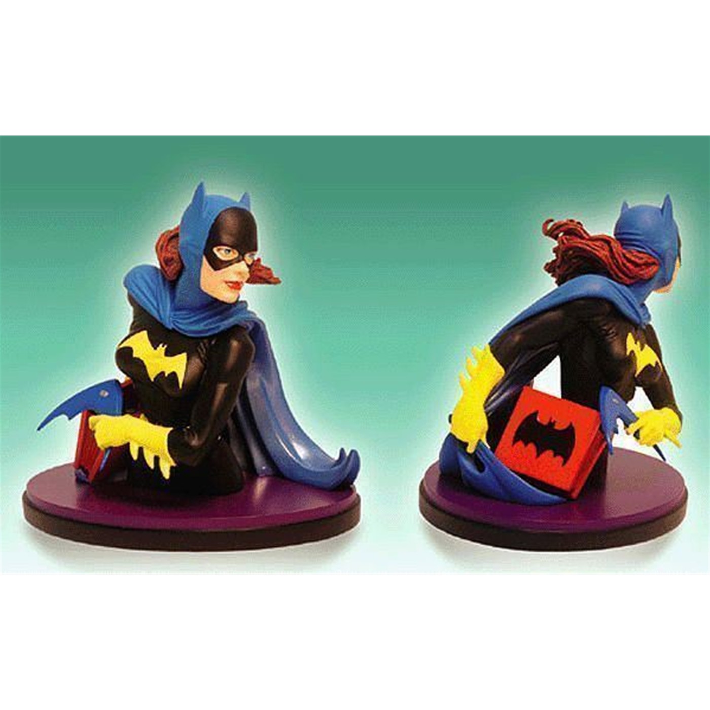 5&quot Batgirl Cold Cast Porcelain Bust