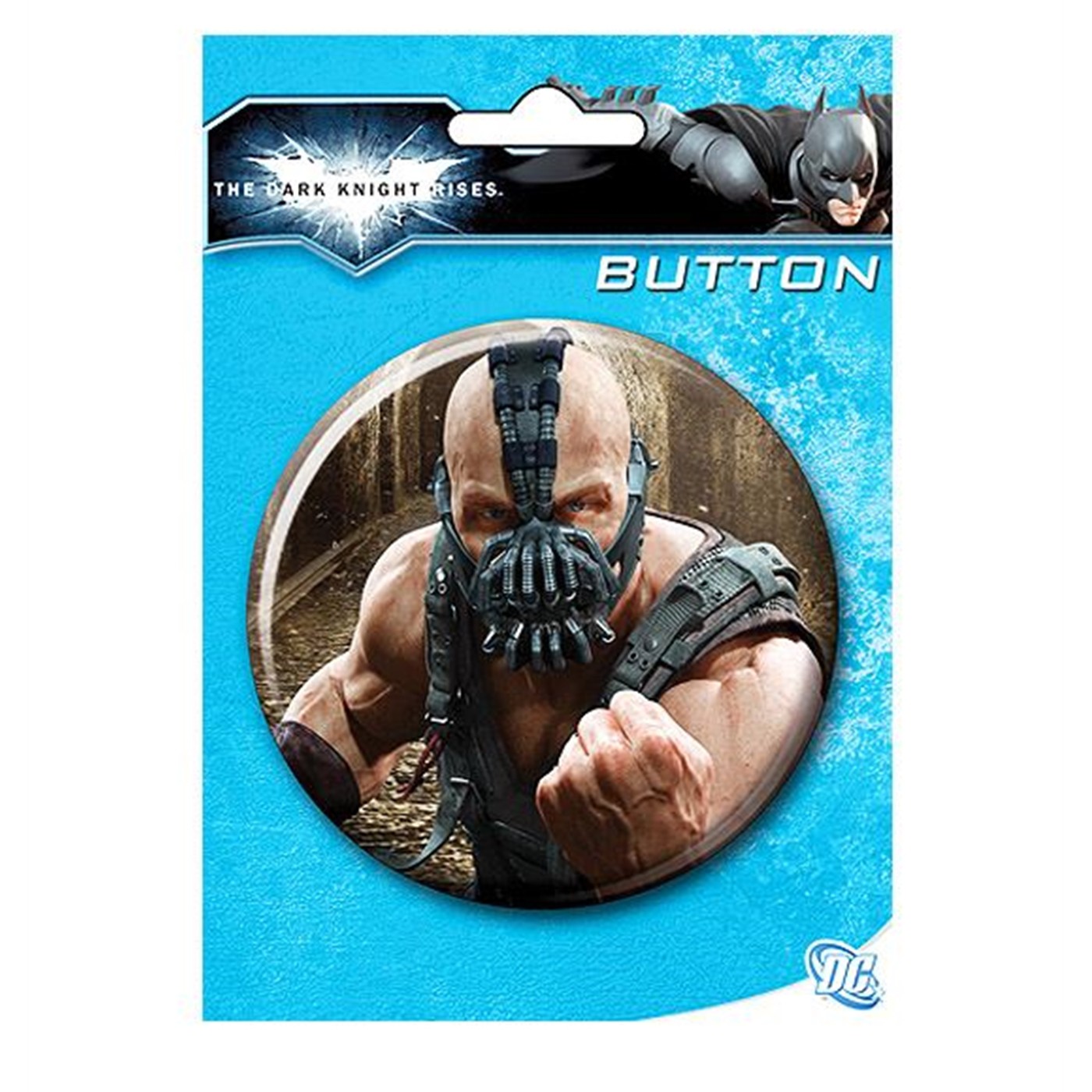 Dark Knight Rises Bane Fist 3' Button, White