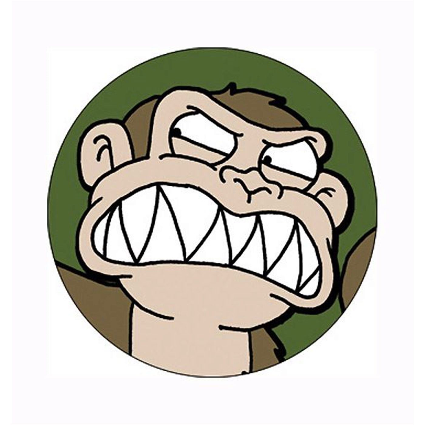 Family Guy Monkey Button, Green