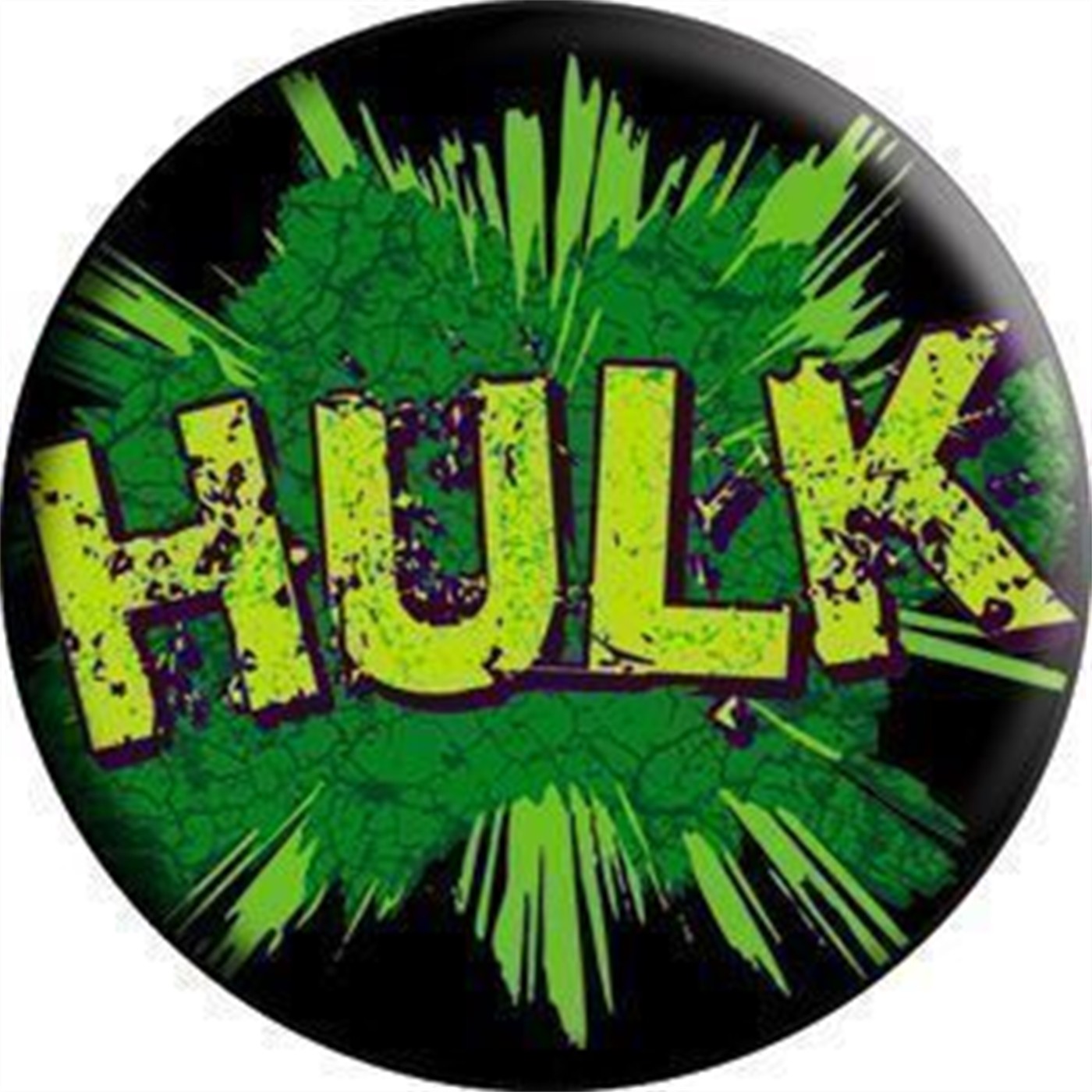 Hulk Classic Hulk Logo Button