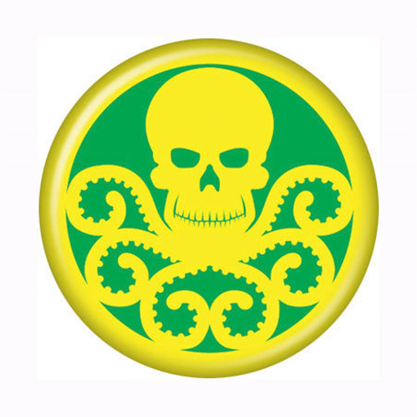 HYDRA Button, White