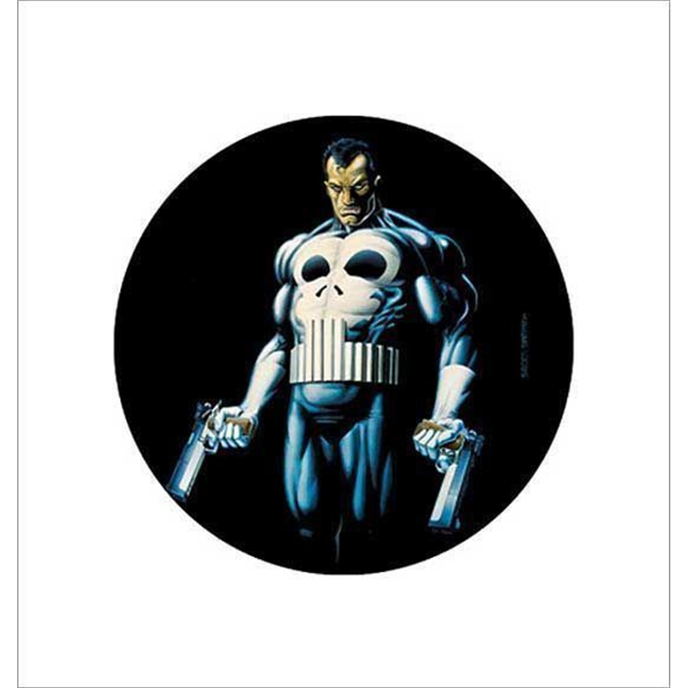 Punisher Button 2 Guns Ready