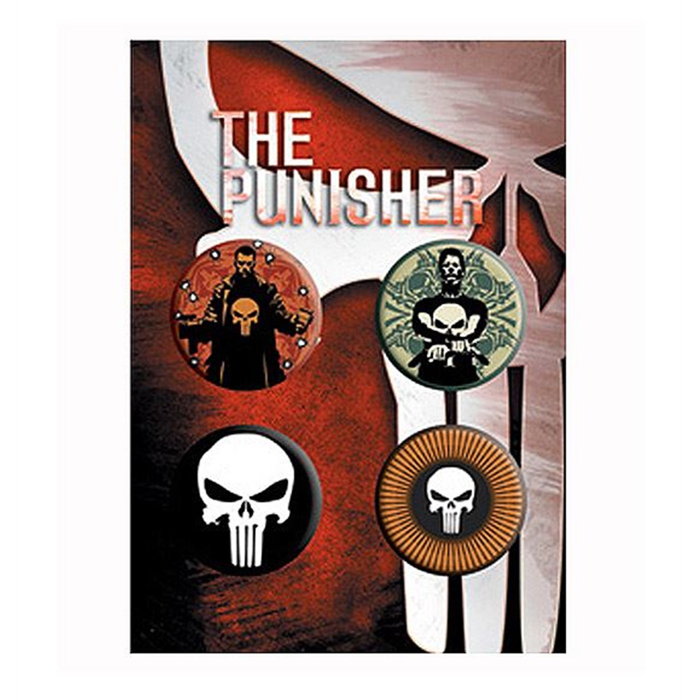 Punisher 4 Button Set