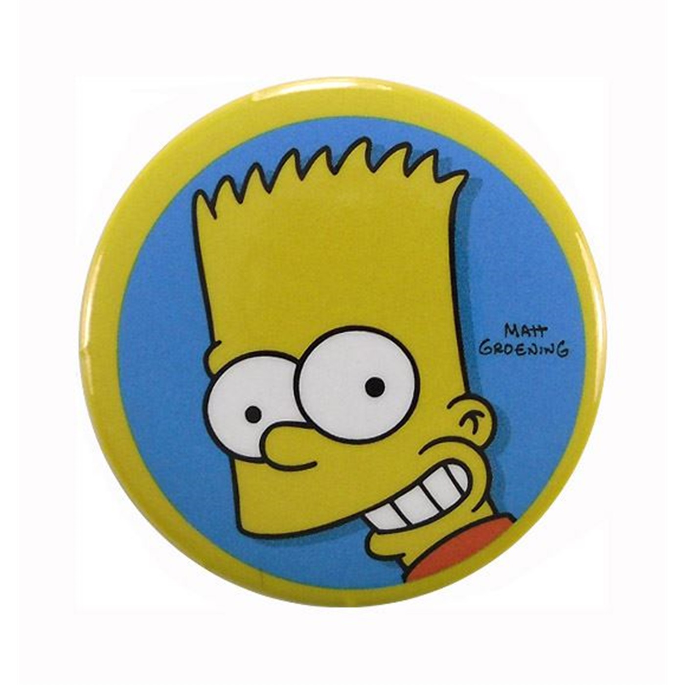 Simpsons Bart Button