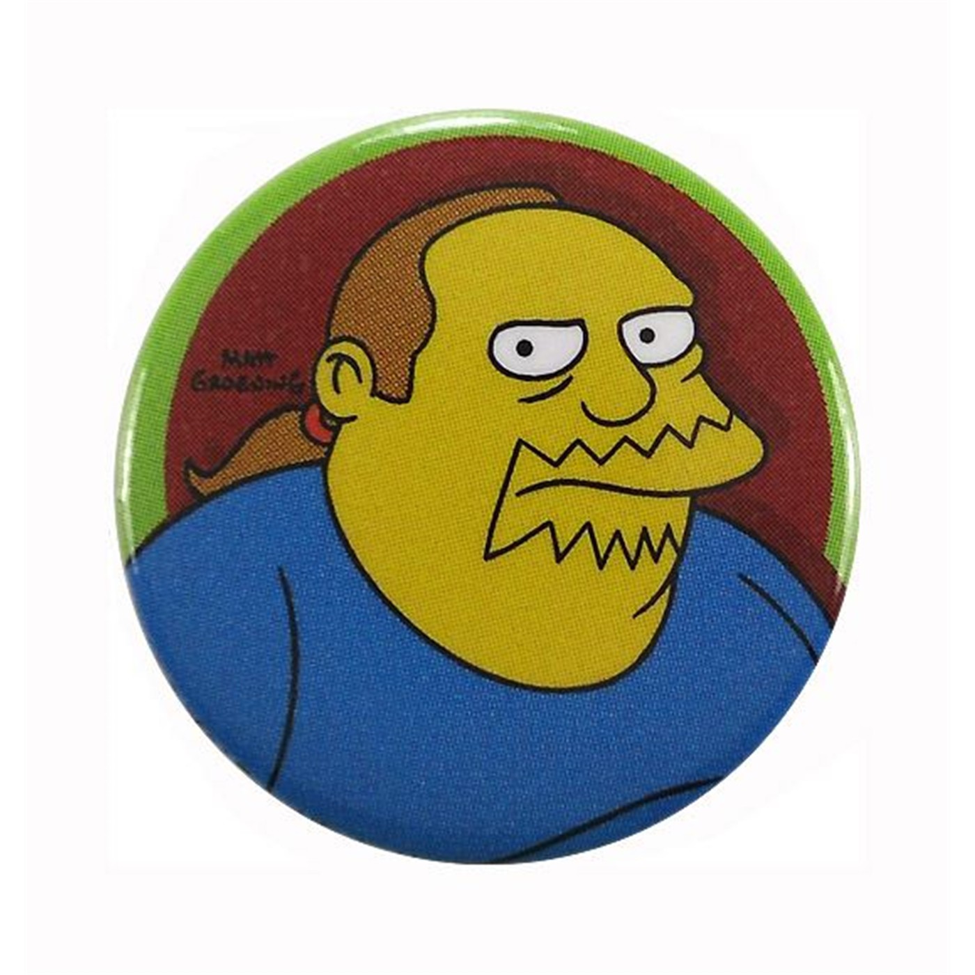 Simpsons Comic Book Guy Button